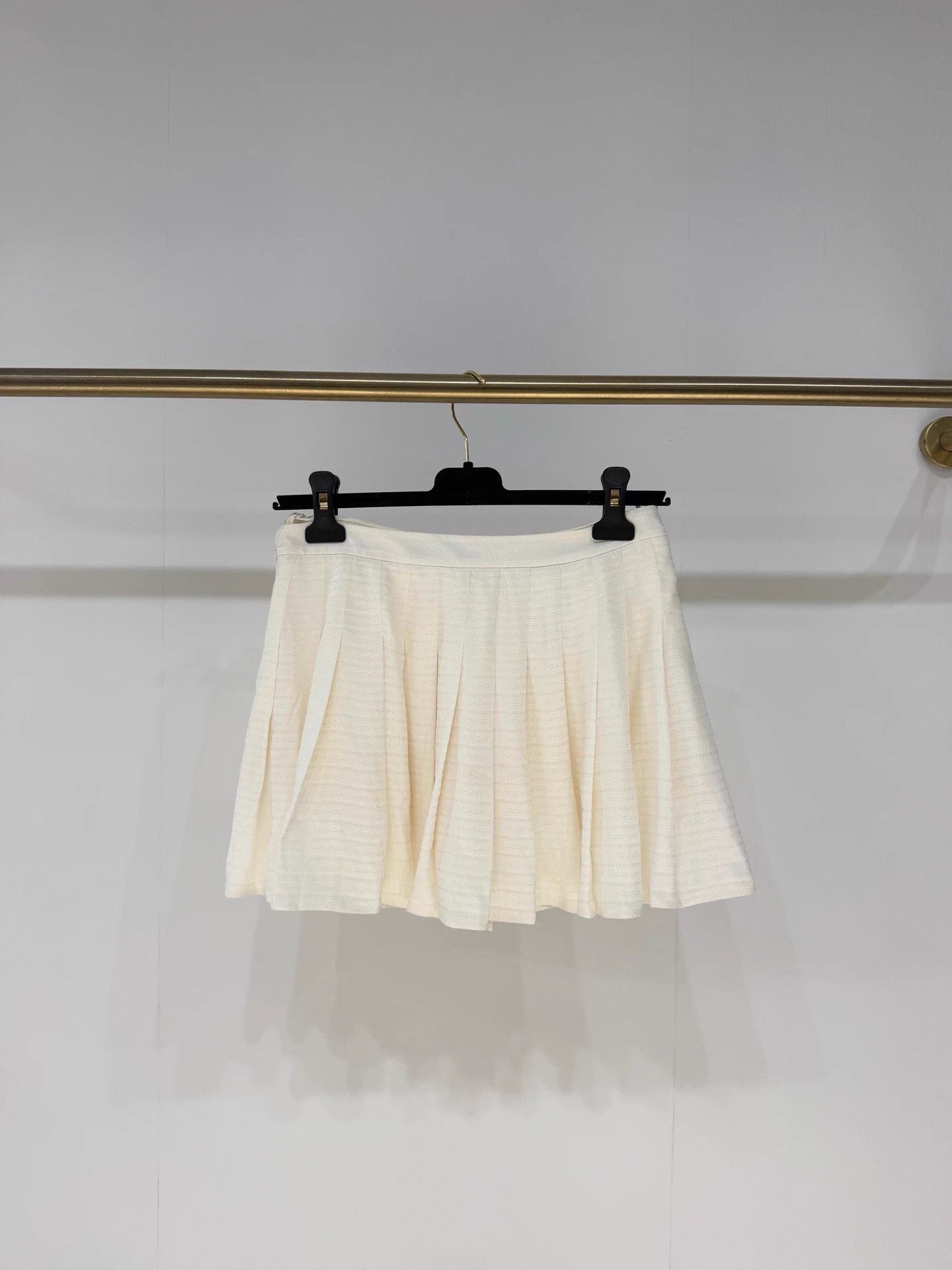 Prada Prada Logo Jacquard Pleated Skirt Set 38 Size 27" / US 4 / IT 40 - 4 Thumbnail