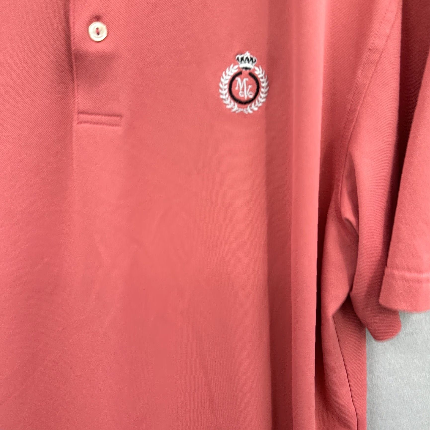 Peter Millar Peter Millar Polo Shirt Mens Large Pink Summer Comfort Golf Dad Mission Viejo CC Size US L / EU 52-54 / 3 - 5 Thumbnail