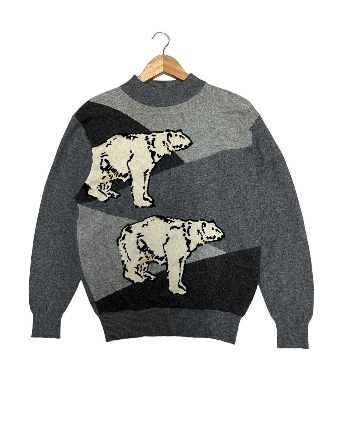 image of Christian Dior Monsieur x Dior VTG Christian Dior Sport Sweater in Grey, Men's (Size Large)