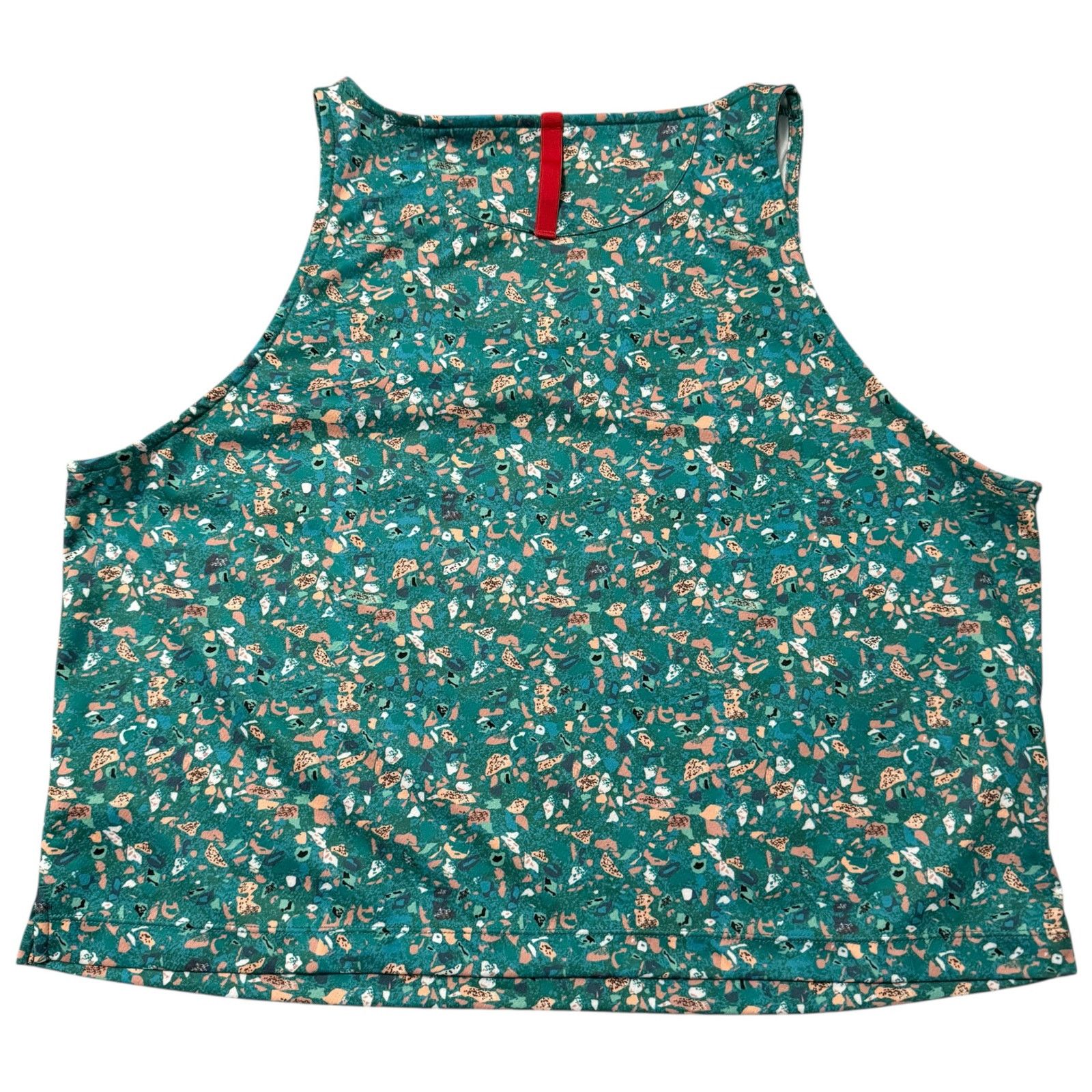Topo Designs Topo Designs River Tank Turquoise Terrazzo Pattern Top XL Size XL / US 12-14 / IT 48-50 - 7 Thumbnail