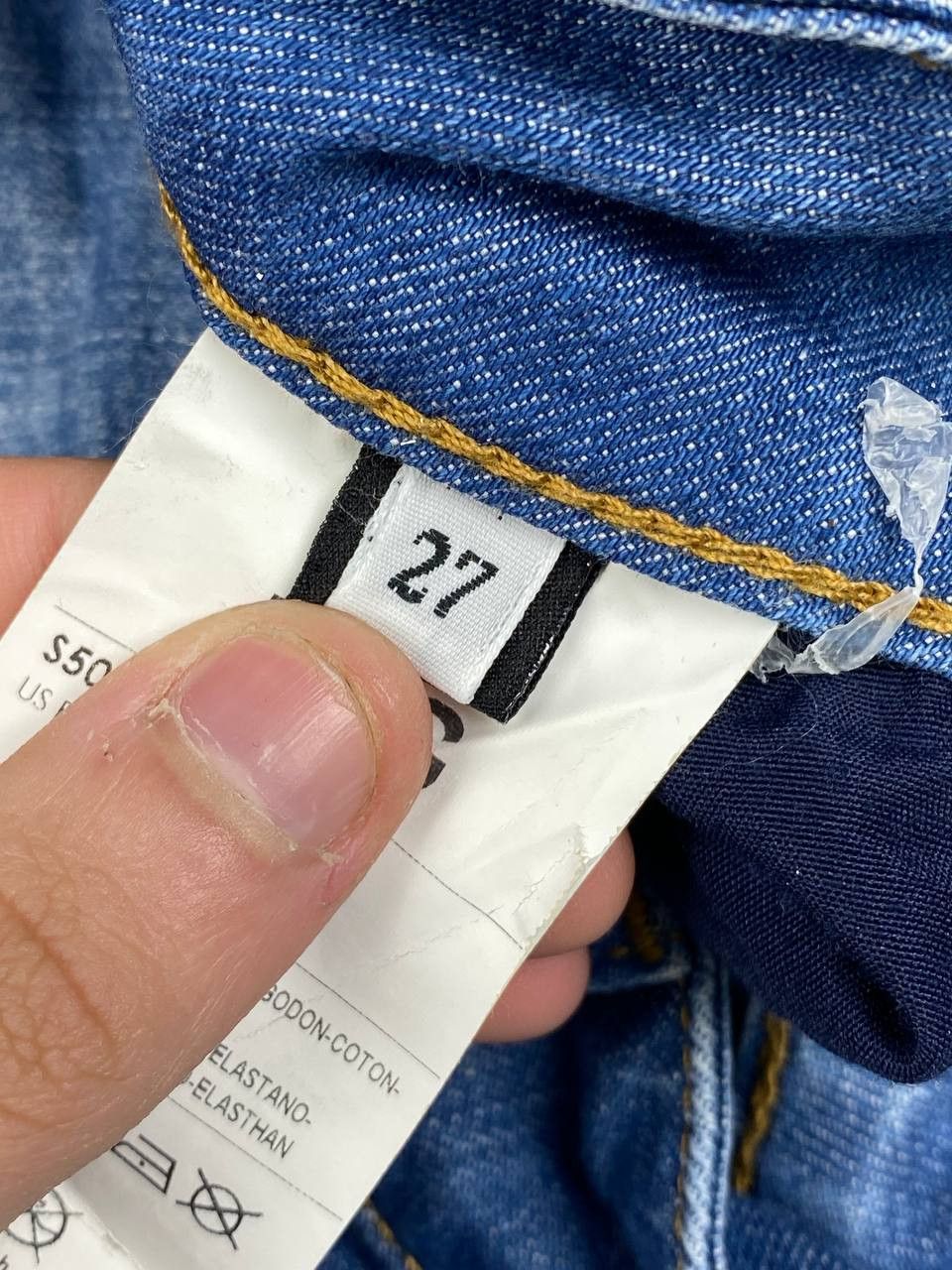 Dolce & Gabbana Vintage Dolce Gabbana Metal Logo Flared Jeans Denim Size 27" / US 4 / IT 40 - 7 Thumbnail