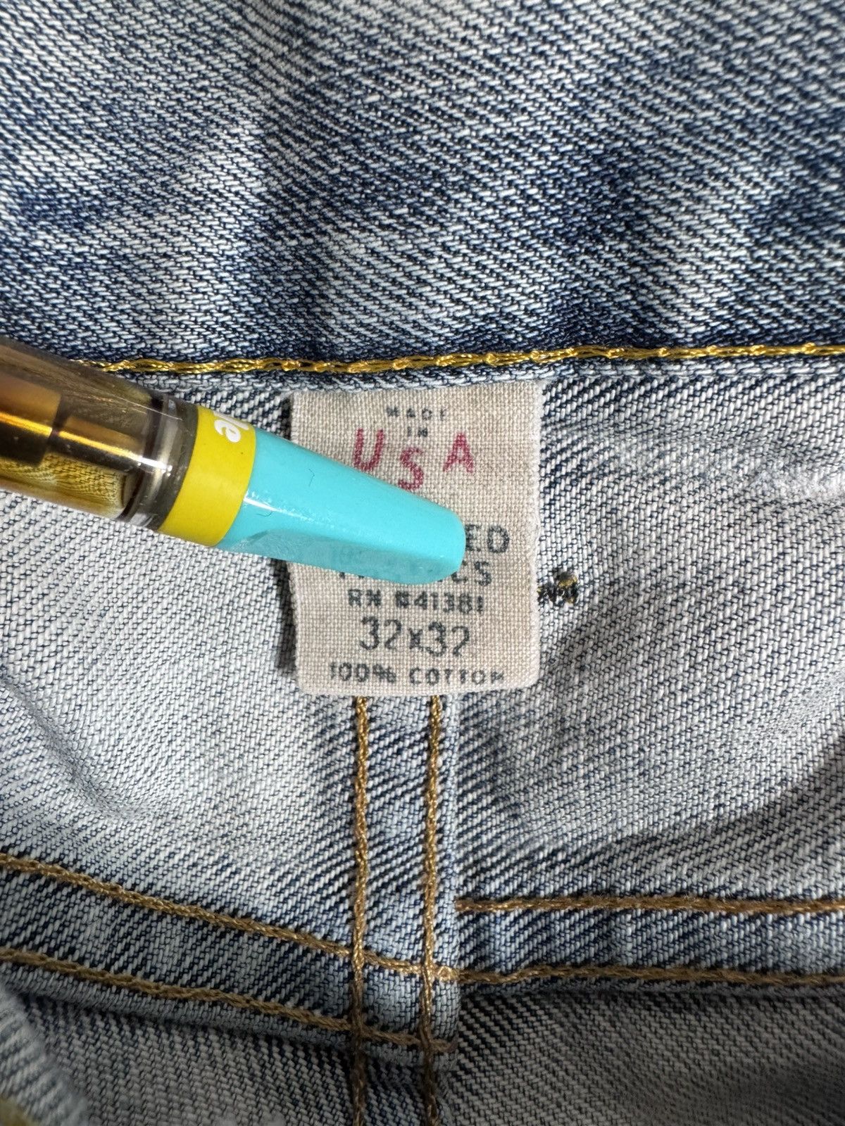 Polo Ralph Lauren × RRL Ralph Lauren RRL distress denim jeans Size US 32 / EU 48 - 3 Thumbnail