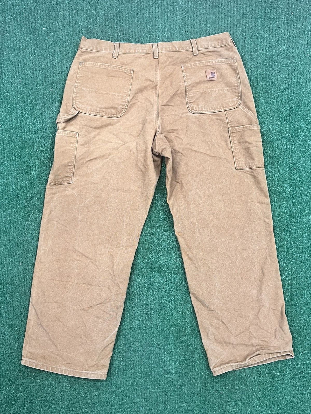 Carhartt Vintage Y2k Carhartt B11 BRN Duck Canvas Pants Size 38 - 6 Thumbnail
