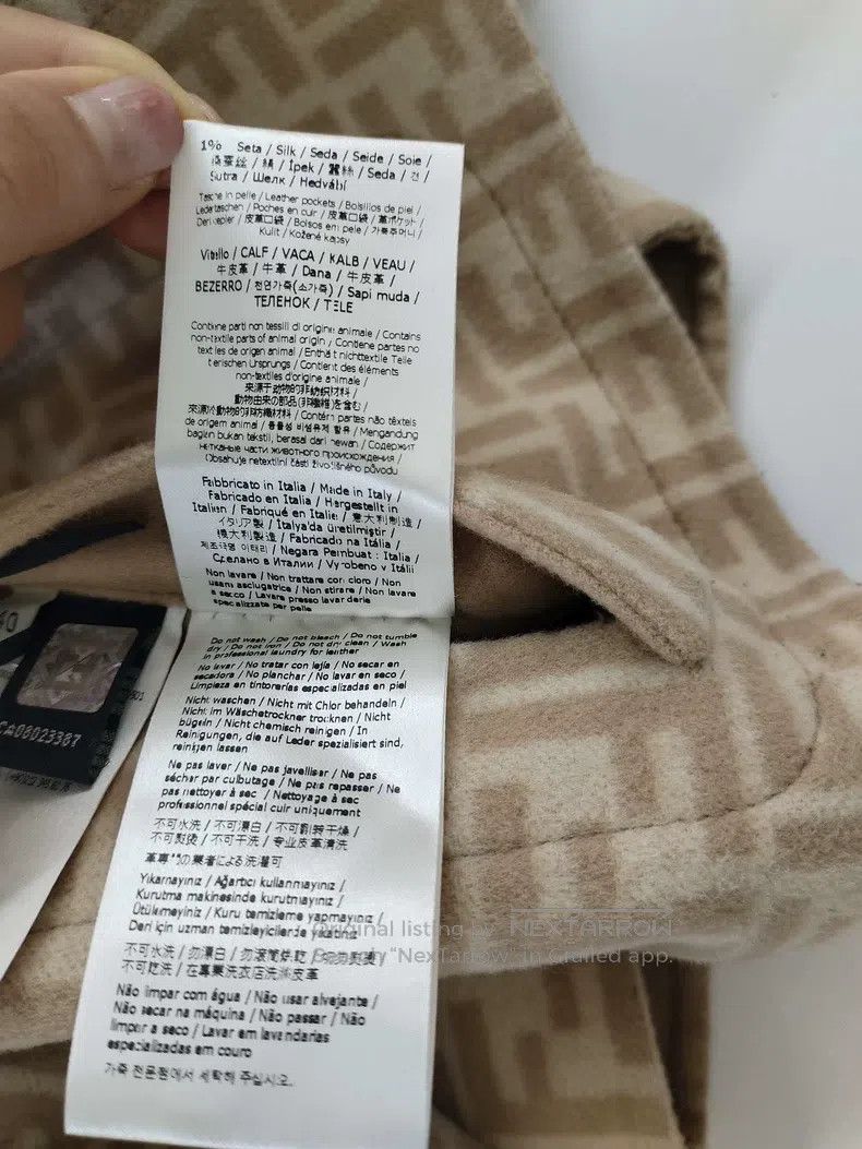 Fendi Fendi Cashmere coat Size XS / US 0-2 / IT 36-38 - 4 Thumbnail