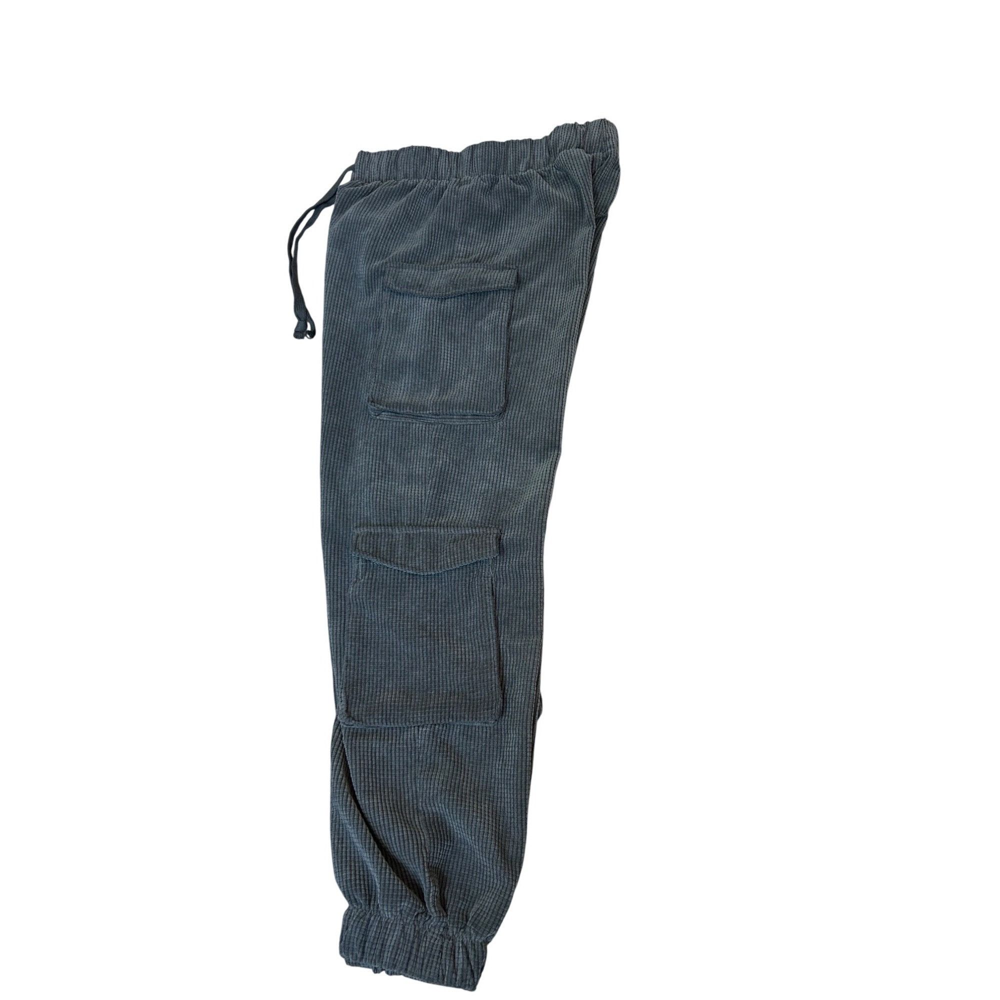 Forever 21 Forever 21 Women Grey Cargo Pants M Joggers Pull on Solid C Size 27" / US 4 / IT 40 - 6 Thumbnail