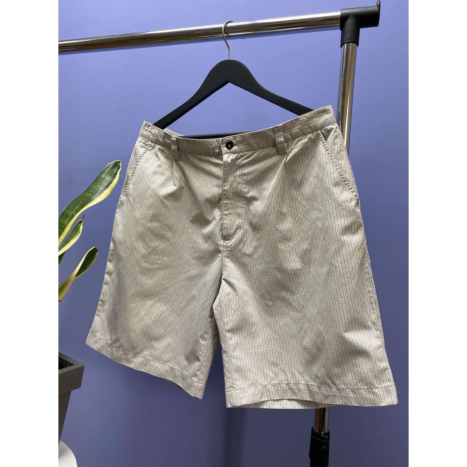 Nike × Vintage Vintage Nike Golf Shorts Size 36 Check Rare Men Size US 36 / EU 52 - 2 Thumbnail