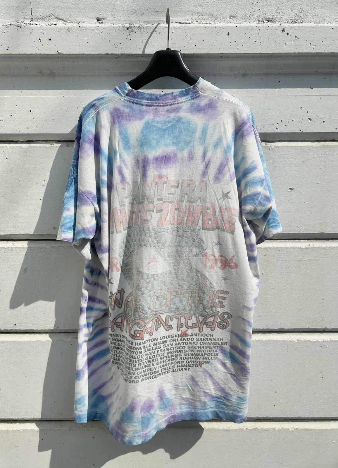 Band Tees × Vintage Vintage White Zombie Pantera War of the gargantuas 1996 Size US XL / EU 56 / 4 - 2 Thumbnail
