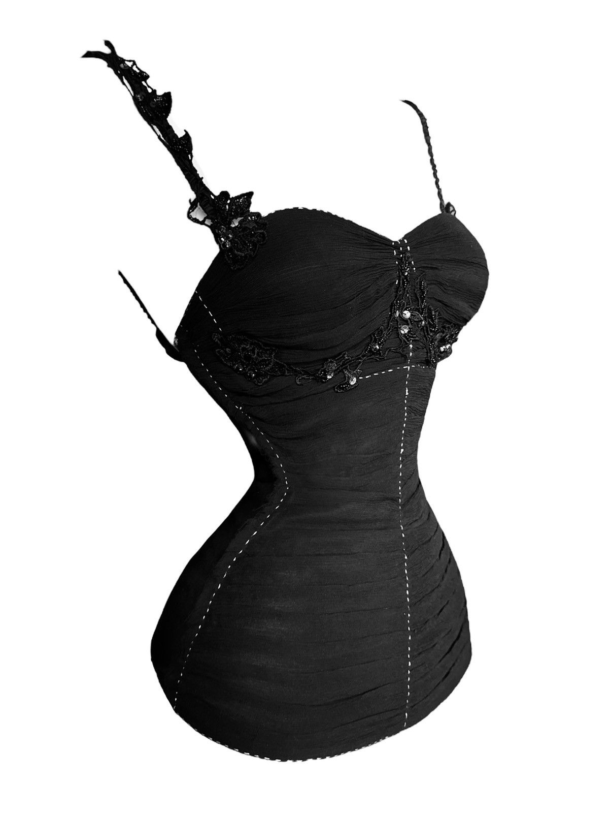 Roberto Cavalli Roberto Cavalli Runway Silk Corset Top Size S / US 4 / IT 40 - 1 Thumbnail