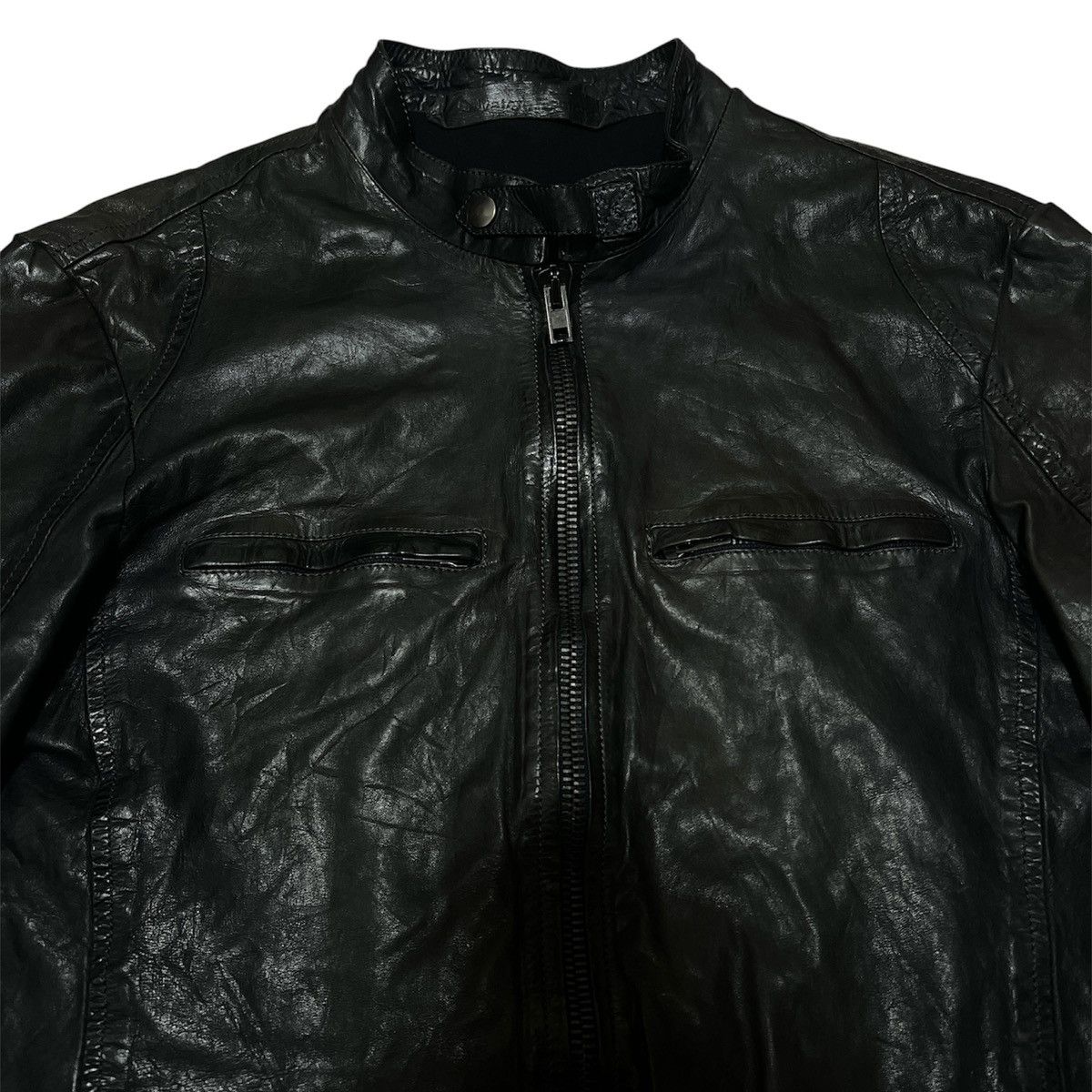 Salvatore Santoro SS10 Salvatore Santoro sheepskin leather jacket Size US M / EU 48-50 / 2 - 2 Thumbnail
