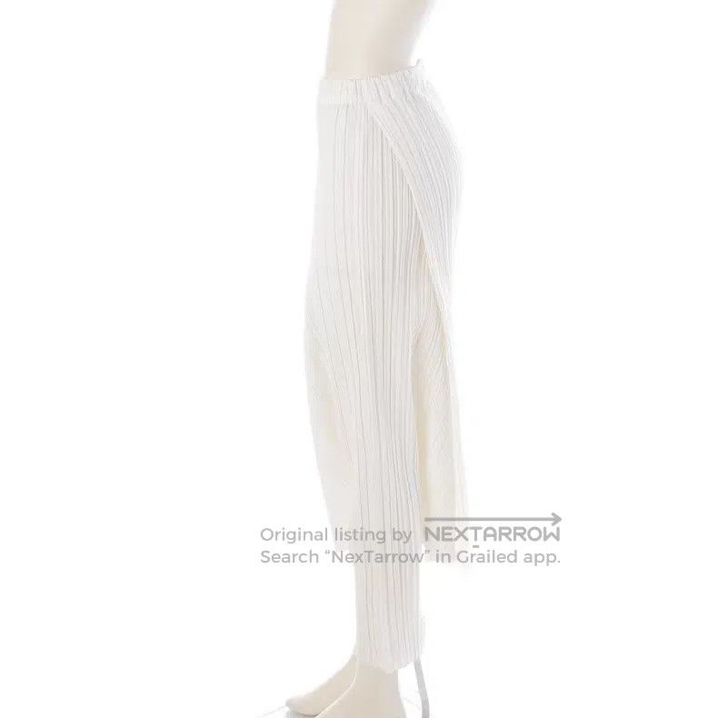 Issey Miyake Issey Miyake Ruched Midi Skirt Size 25" / US 0 / IT 36 - 3 Thumbnail