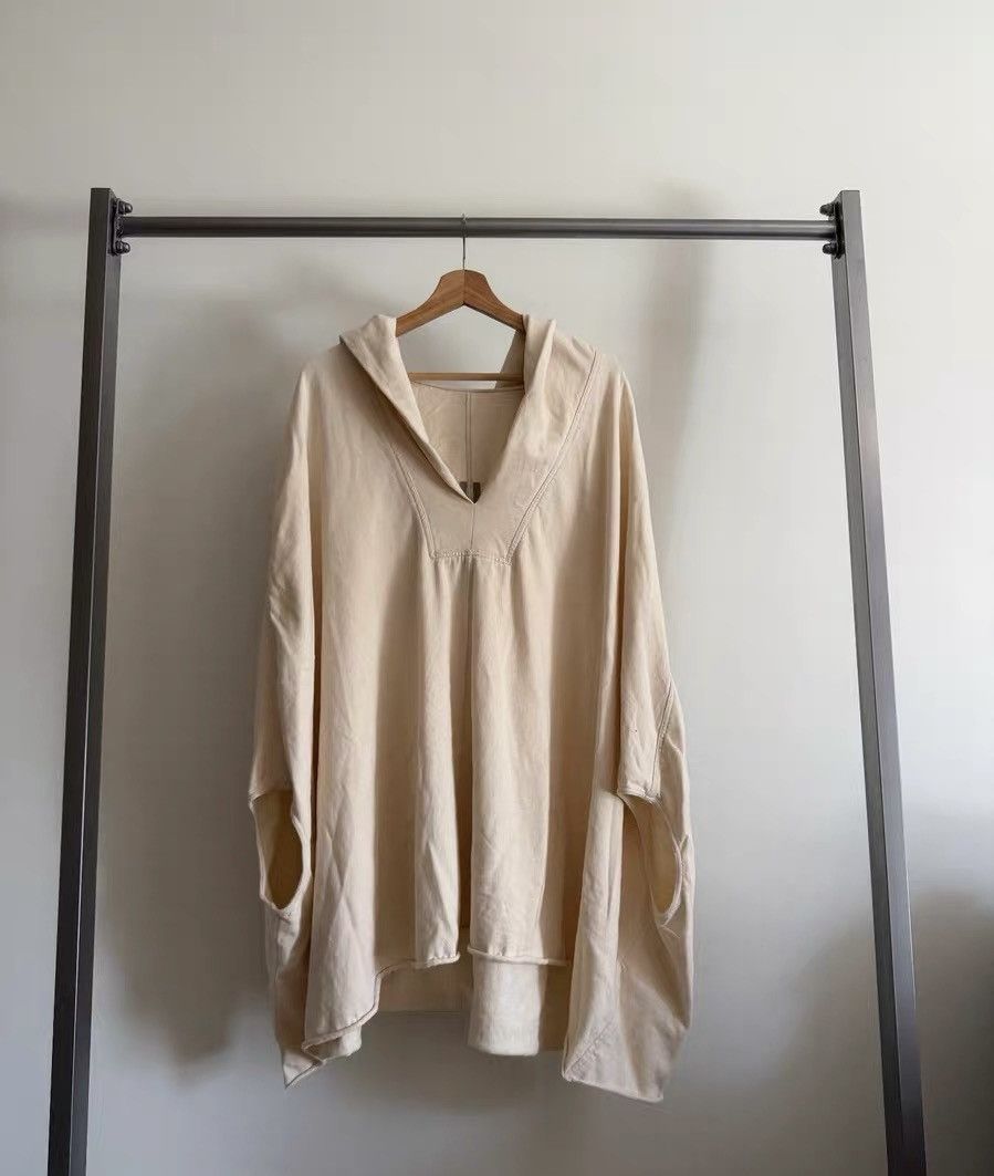 Rick Owens Rick Owens hooded sweatshirt cover-up Size US S / EU 44-46 / 1 - 1 Thumbnail