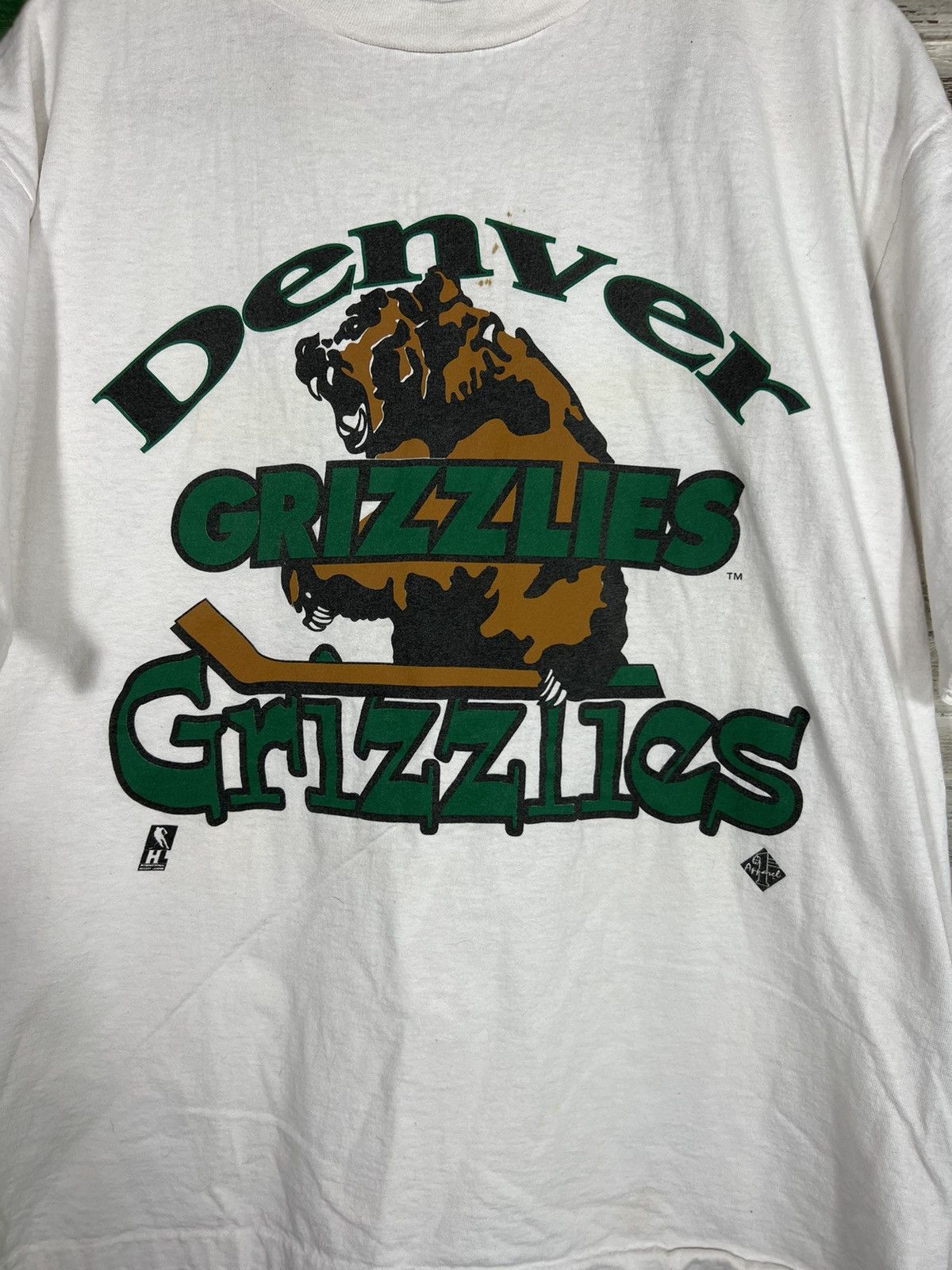 Vintage Vintage Denver Grizzlies Shirt Size US XL / EU 56 / 4 - 2 Thumbnail