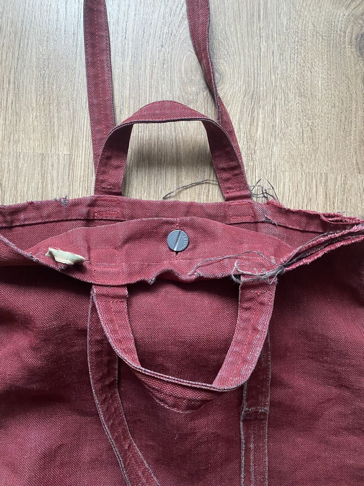 Freitag × Vintage Vintage Freitag cotton Y2K distressed Shopper hand/shoul bag Size ONE SIZE - 4 Thumbnail