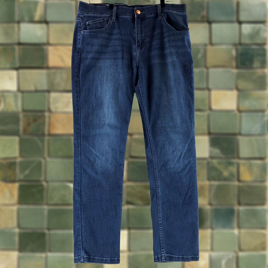 Vintage Mugsy Jeans Blue Straight Mens 35x32 Size US 35 - 1 Thumbnail