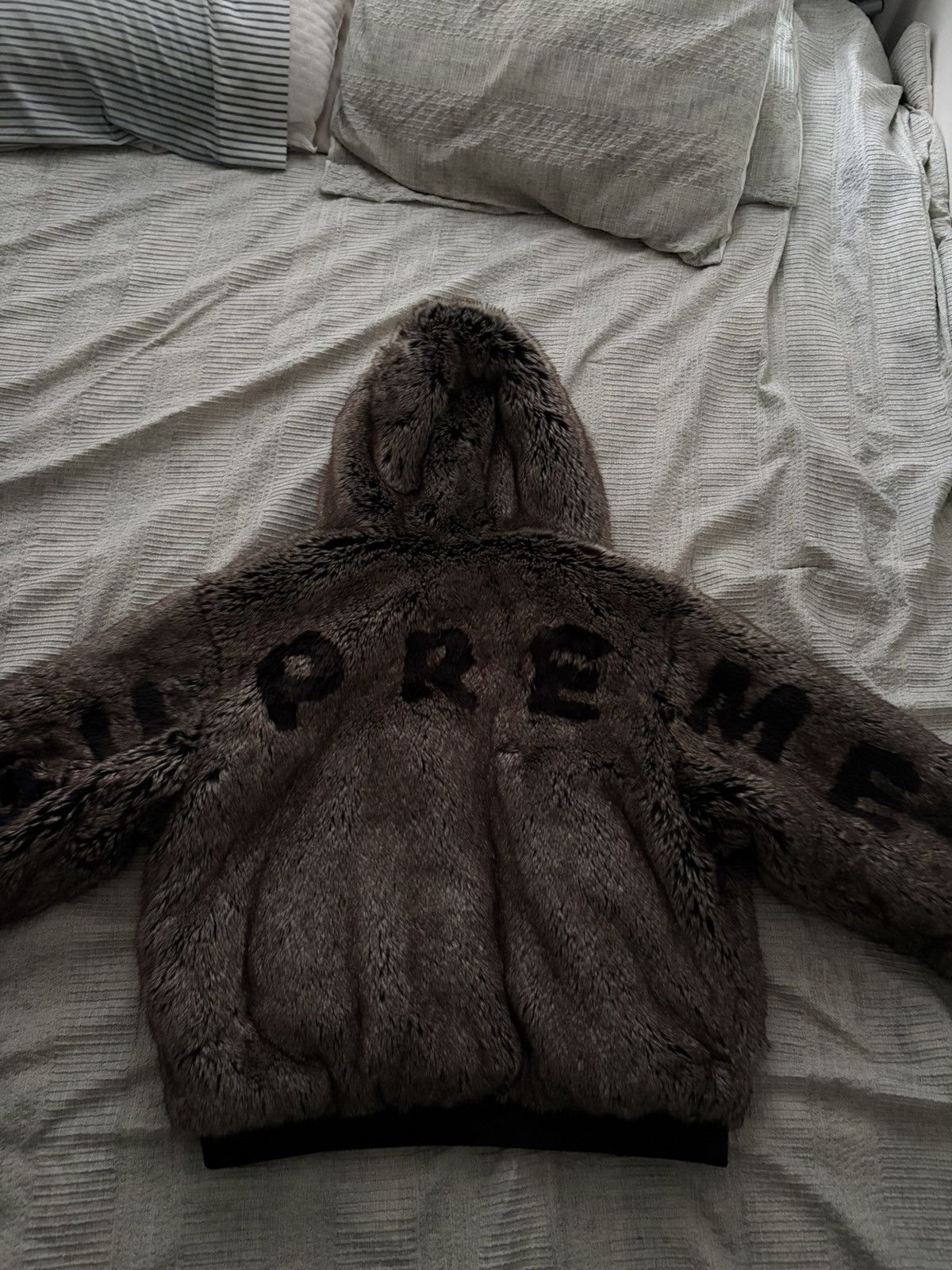 Supreme Supreme Reversible Faux Fur Hooded Work Jacket Size US L / EU 52-54 / 3 - 7 Thumbnail