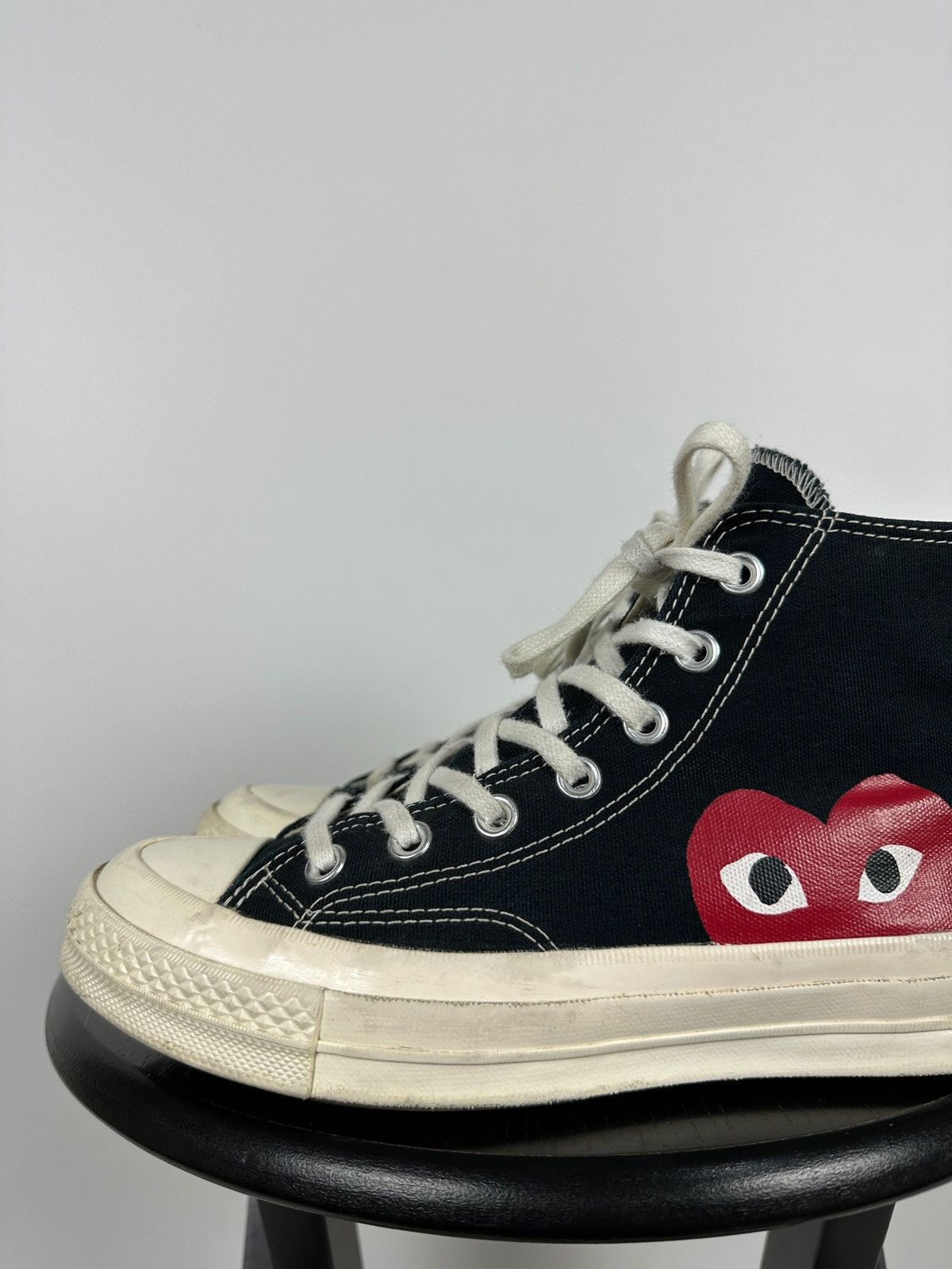 Comme des Garcons Comme Des Garçons x Chuck Taylor Converse All Star Hi Top Size US 7.5 / IT 37.5 - 14 Thumbnail