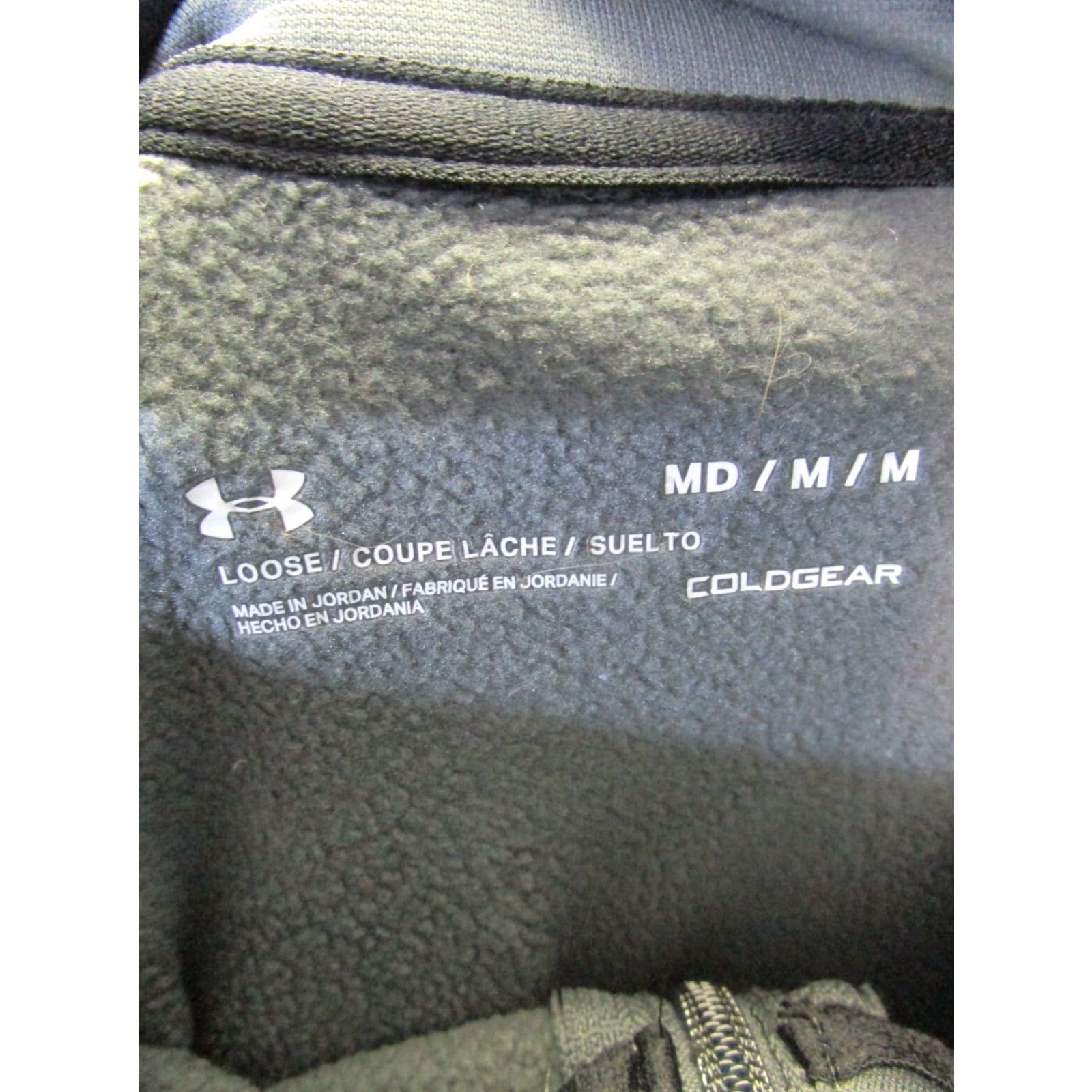Under Armour Under Armour Jacket Mens M Gray ColdGear Running 1/4 Zip Proformance Activewear Regular Fit Baseball? Size US M / EU 48-50 / 2 - 3 Thumbnail