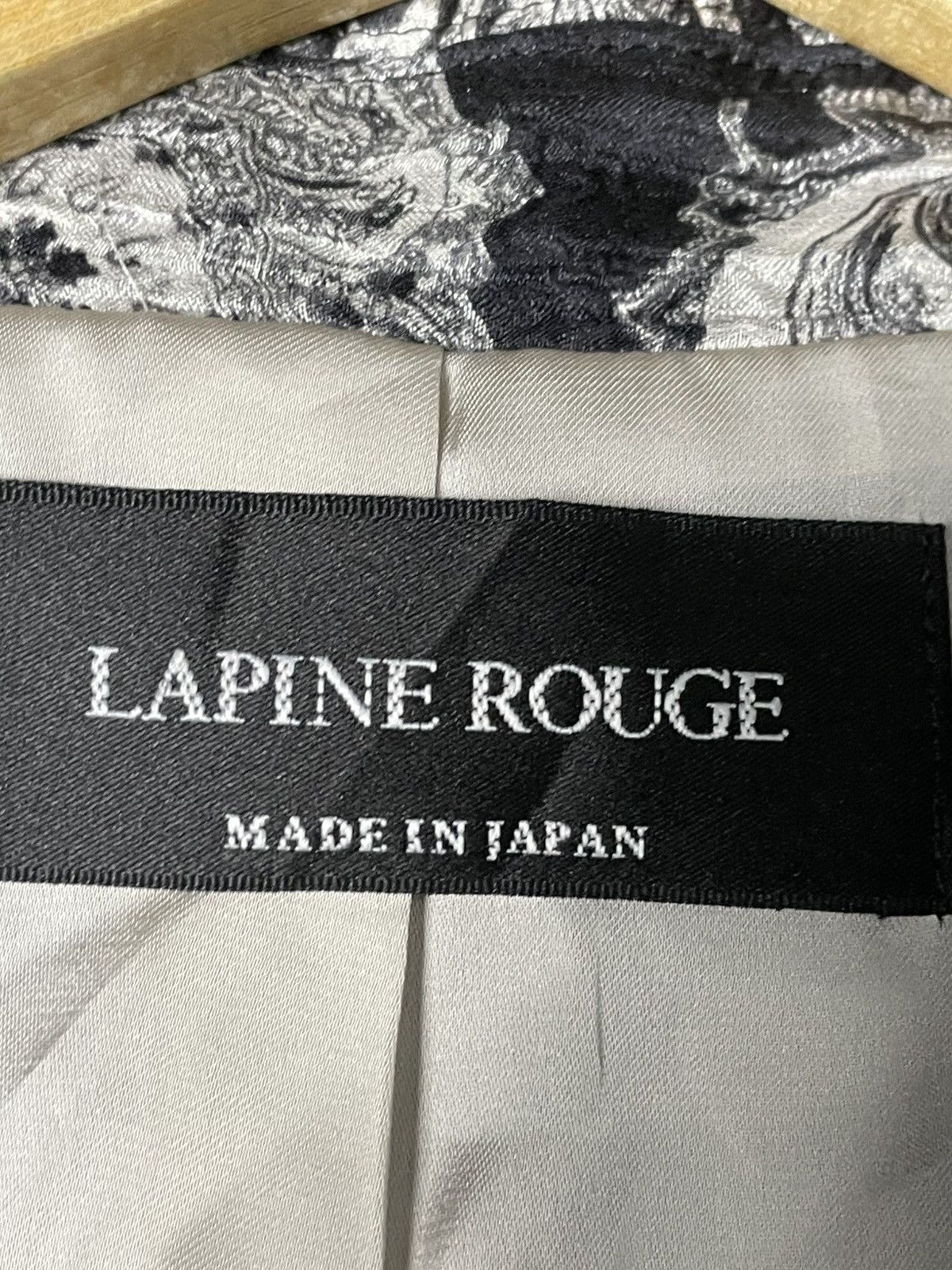 Japanese Brand × Vintage LAPINE ROUGE Abstract Light Coat (85) Size US XXS / EU 40 - 5 Thumbnail