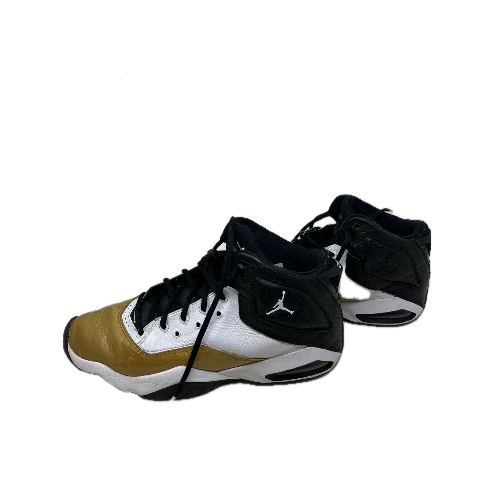 Nike Nike Jordan B'Loyal 'White Black Gold' Sneakers Mens 12 Size US 12 / EU 45 - 2 Thumbnail