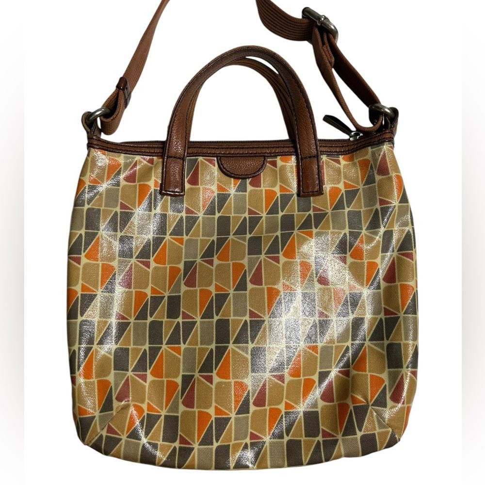 Fossil Fossil l Vintage Keyper Coated Canvas Crossbody Bag Size ONE SIZE - 4 Thumbnail