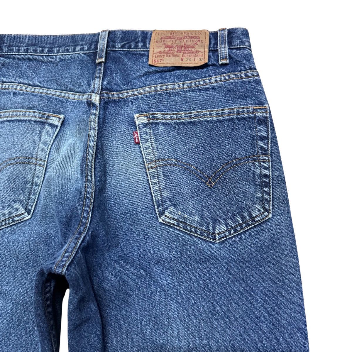 Levi's Vintage 90s Levis 517 Flare Jeans Painter Size US 33 - 11 Thumbnail