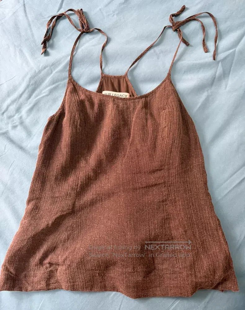 Our Legacy Our Legacy Form-fitting camisole in purple red Size XS / US 0-2 / IT 36-38 - 1 Thumbnail