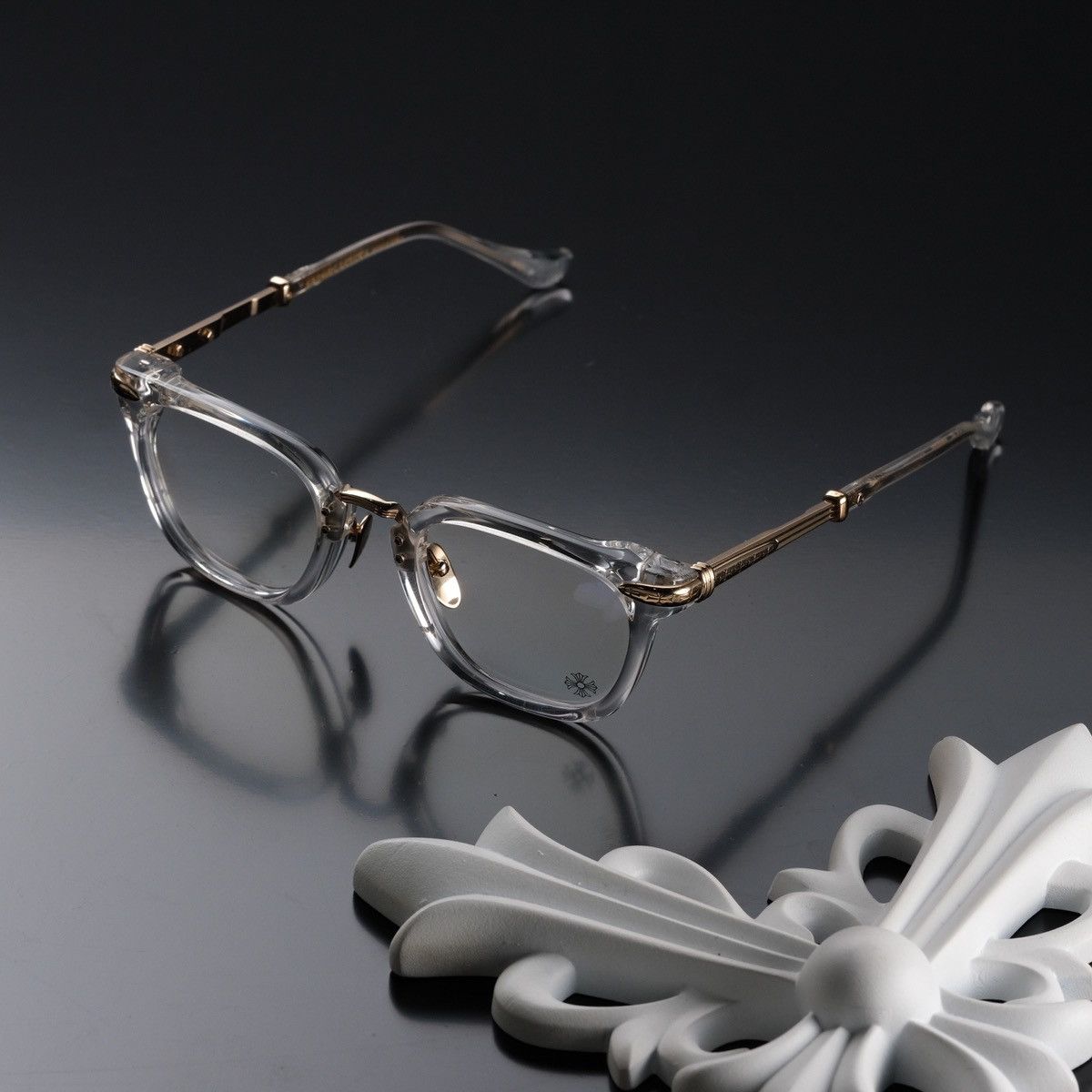 CHROME HEARTS TITANASLUVR GLASSES