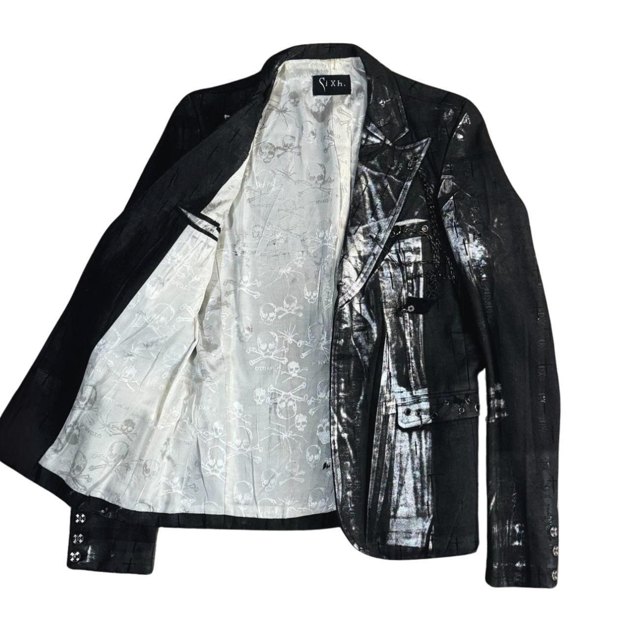 h.NAOTO Sixh Graphic Blazer Size XS / US 0-2 / IT 36-38 - 2 Thumbnail