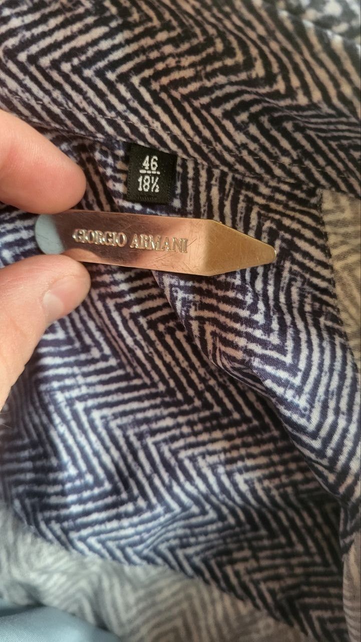 Giorgio Armani Giorgio Armani Geometric Print Size US XL / EU 56 / 4 - 3 Thumbnail