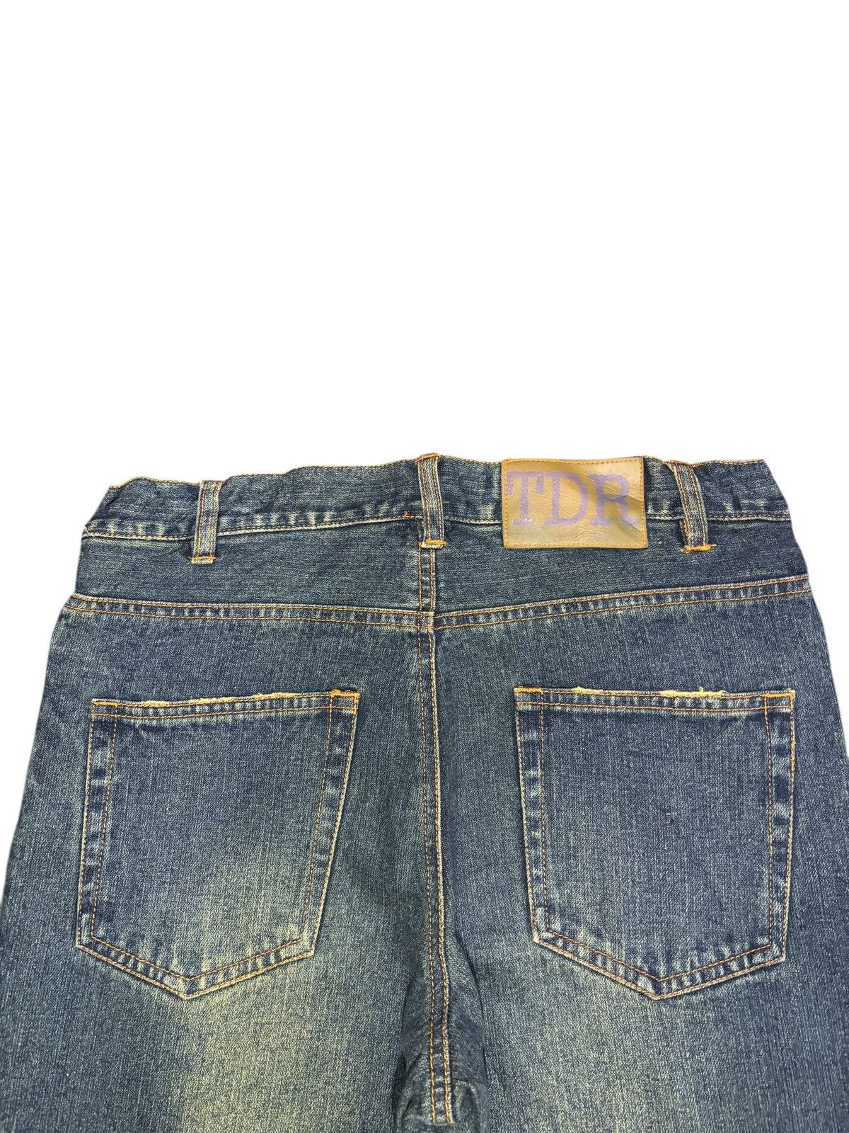 Edwin Vintage Japanese Brand Rusty Wash Distressed Jeans Size 30" / US 8 / IT 44 - 4 Thumbnail