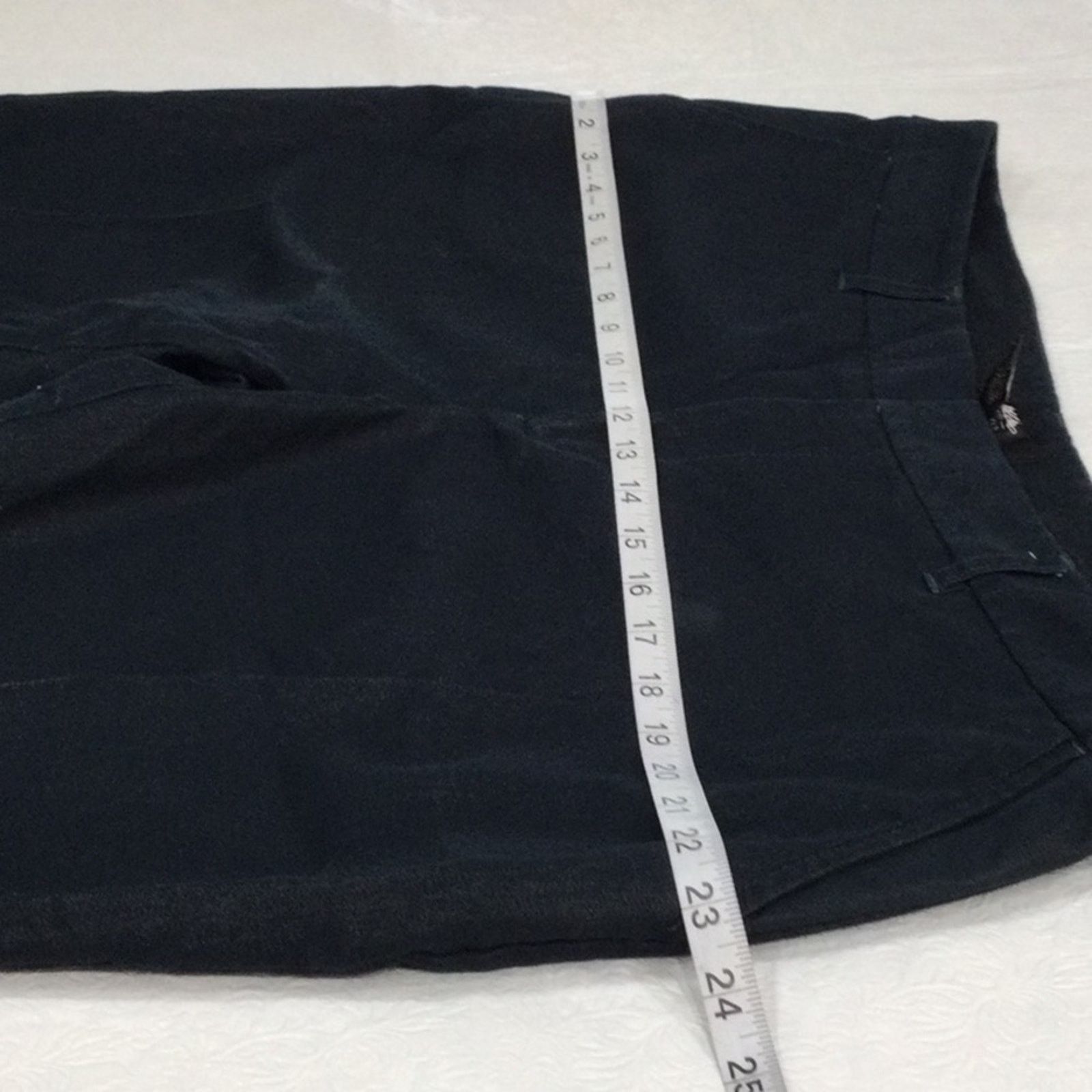 Mossimo Mossimo Stretch Fit 4 Navy Cuffed Mid Rise Dress Pant 18 Size 40" / US 18 - 11 Thumbnail