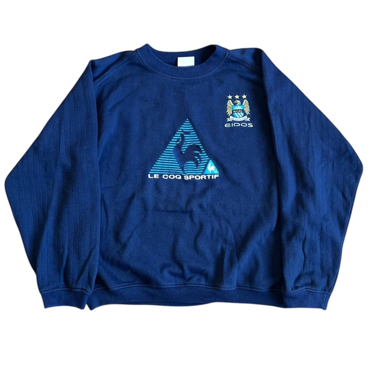 Le Coq Sportif 1999/2001 RARE MANCHESTER CITY VINTAGE SOCCER SWEATSHIRT XXL Size US XXL / EU 58 / 5 - 1 Thumbnail