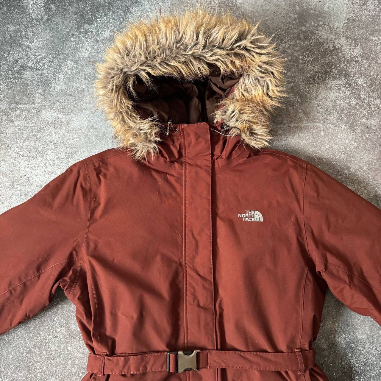 The North Face The North Face Vintage Brown Puffer Down Jacket Size L / US 10 / IT 46 - 2 Thumbnail