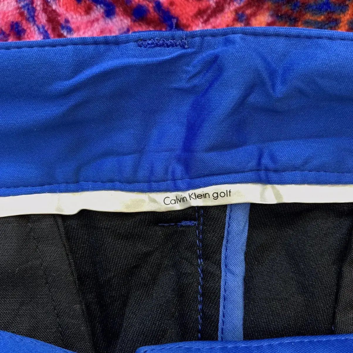 Calvin Klein Vintage CALVIN KLEIN GOLF Collection CK Blue Pant Trouser Size 32" / US 10 / IT 46 - 8 Thumbnail