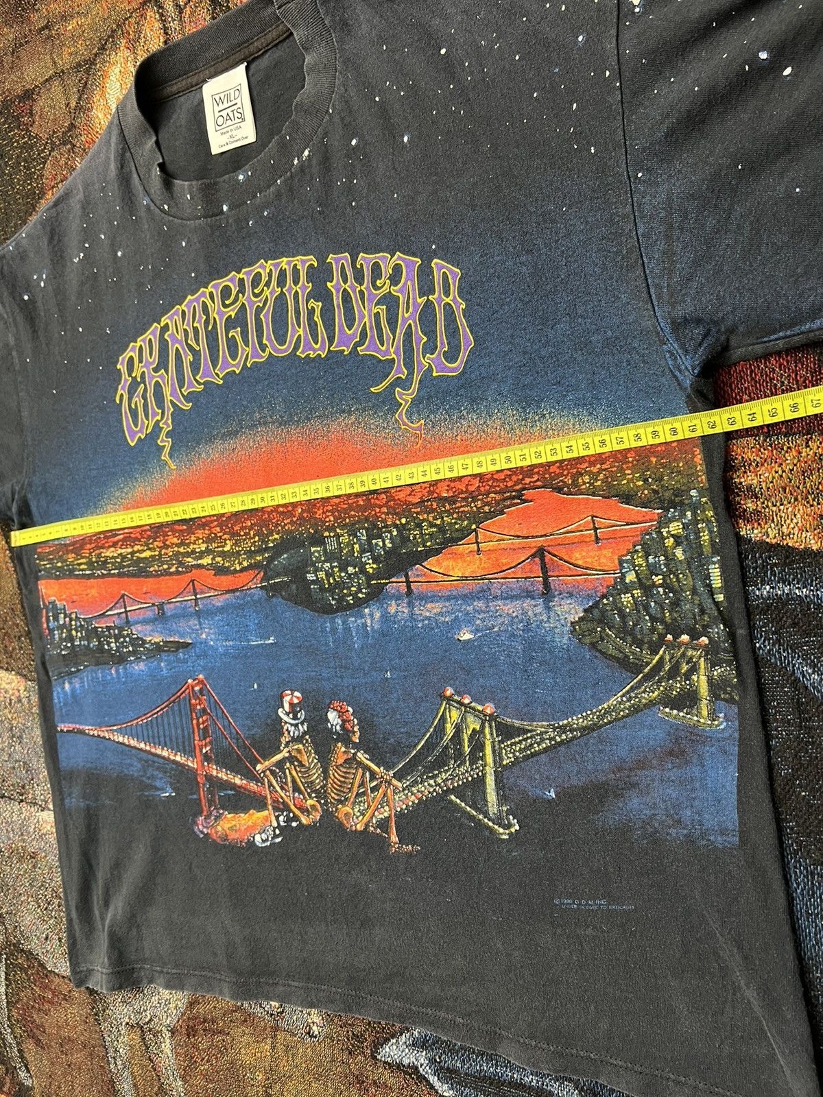 Band Tees Vintage Grail '90 Grateful Dead San Fransisco AOP Tee Size US XL / EU 56 / 4 - 6 Thumbnail