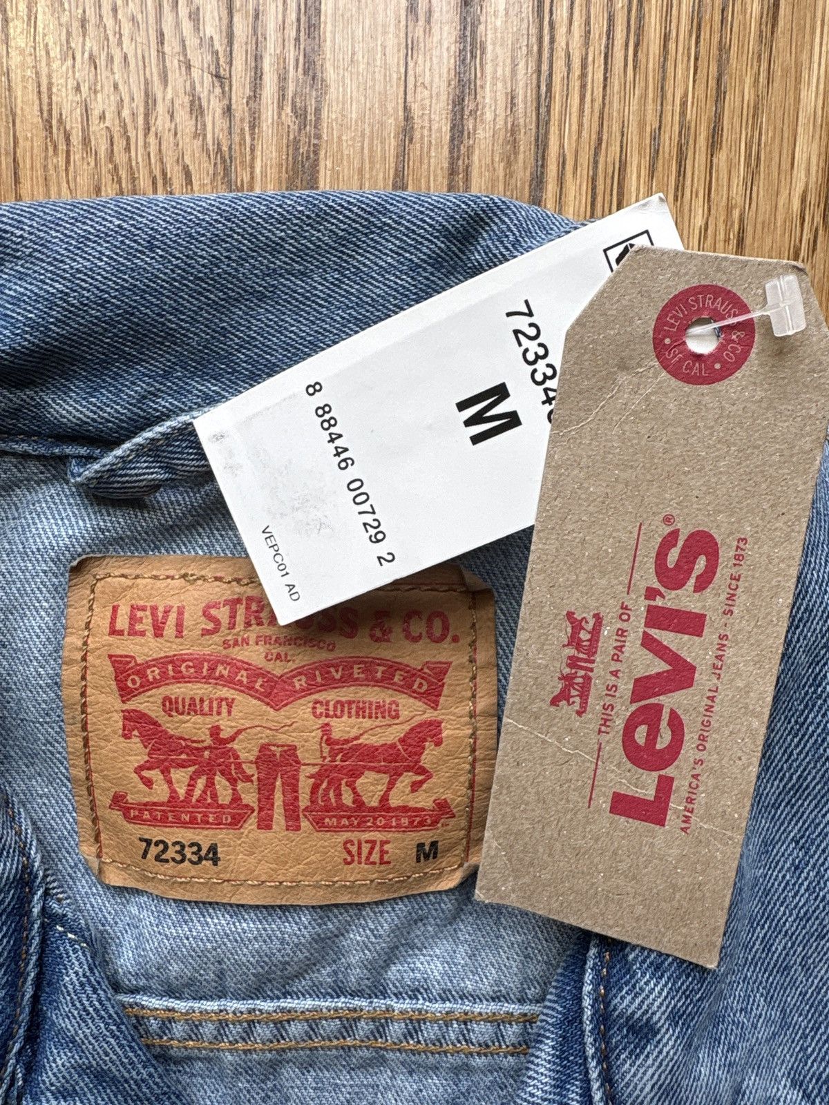 Levi's × Travis Scott Travis Scott Hood Toyota Eagle Levi’s Denim Jacket Size US M / EU 48-50 / 2 - 13 Thumbnail