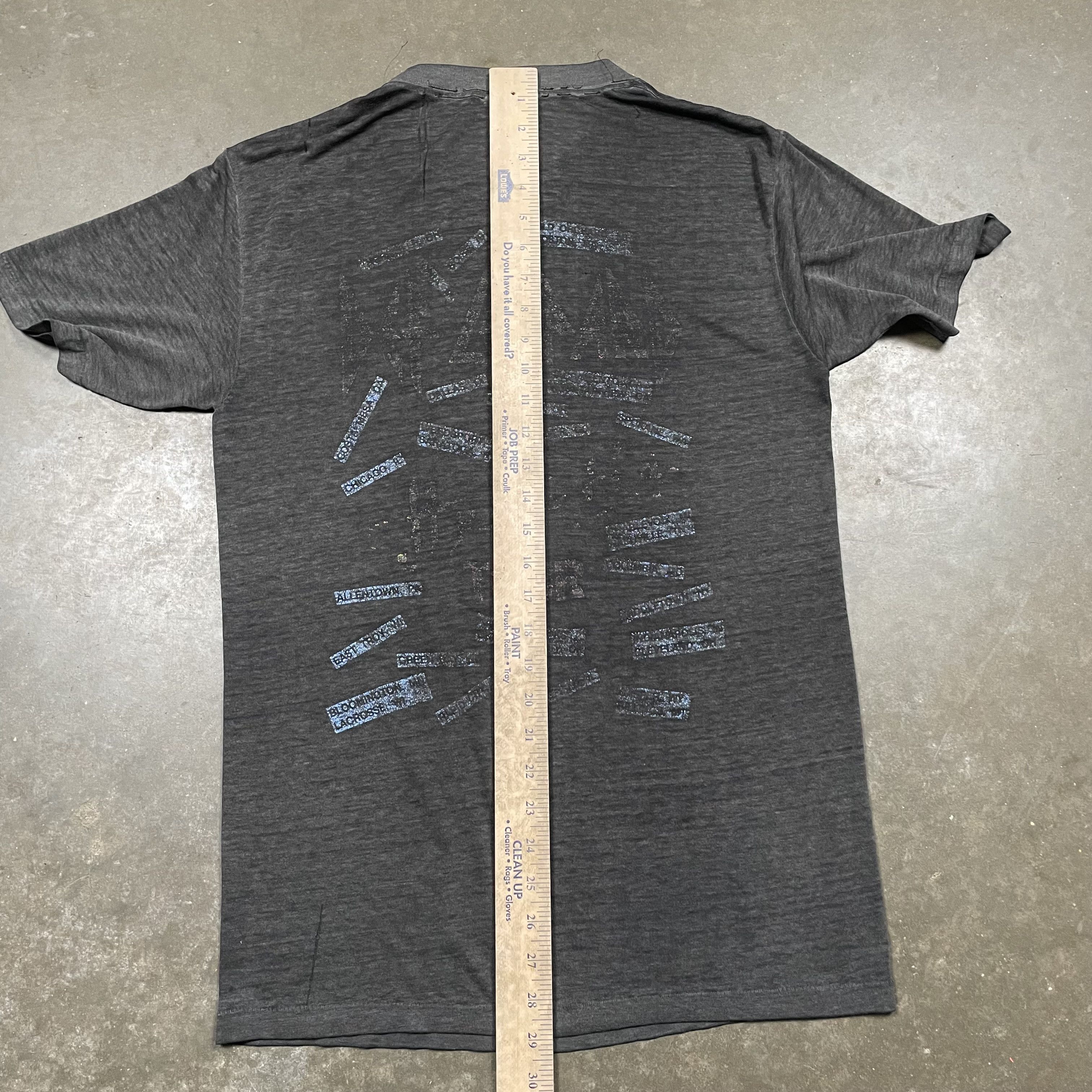 Band Tees × Vintage VIntage 80s Def Leppard Hysteria Tour Concert Tshirt Faded Size US L / EU 52-54 / 3 - 14 Thumbnail