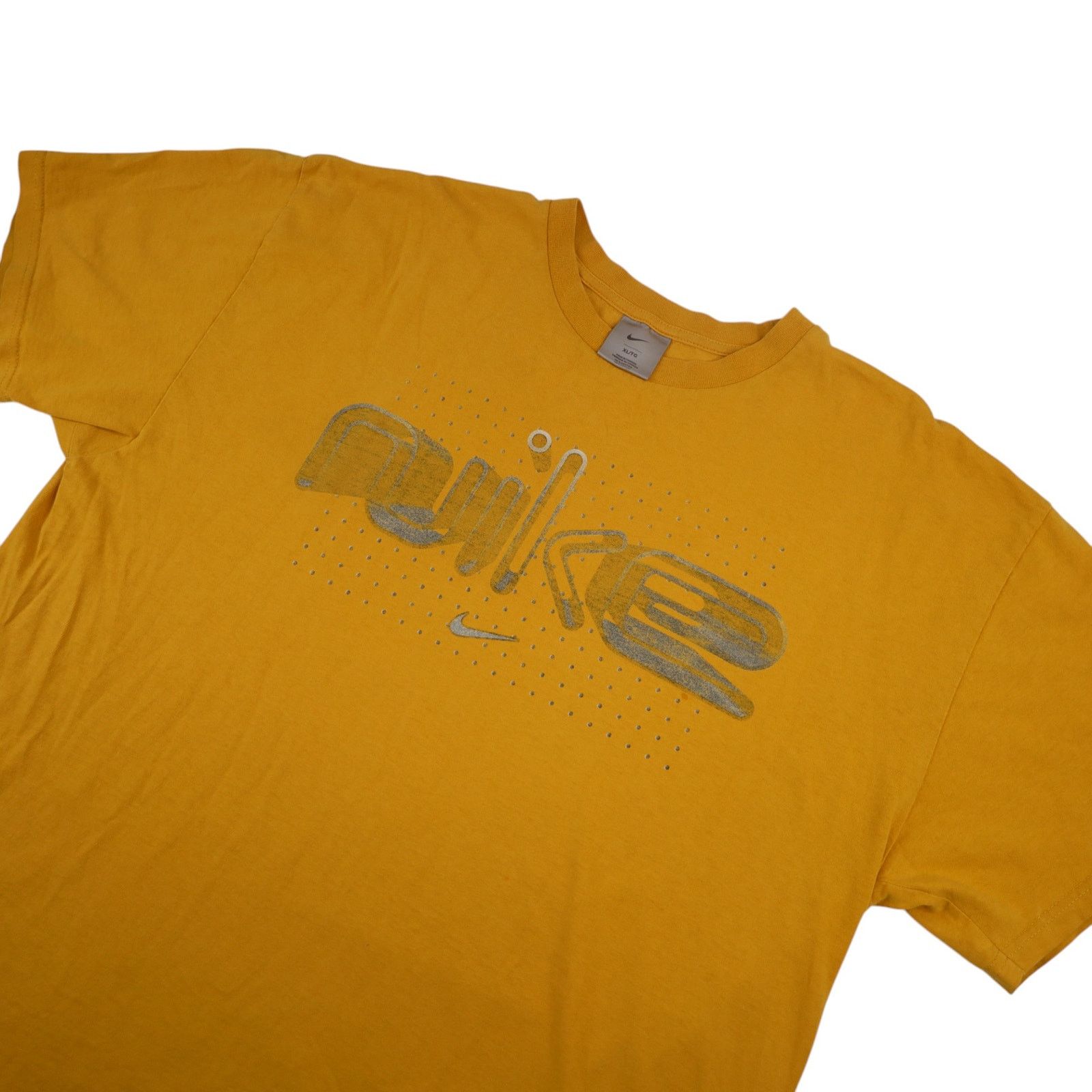 Nike × Vintage Vintage Y2k Nike 3D Graphic Spellout T Shirt Size US XL / EU 56 / 4 - 2 Thumbnail