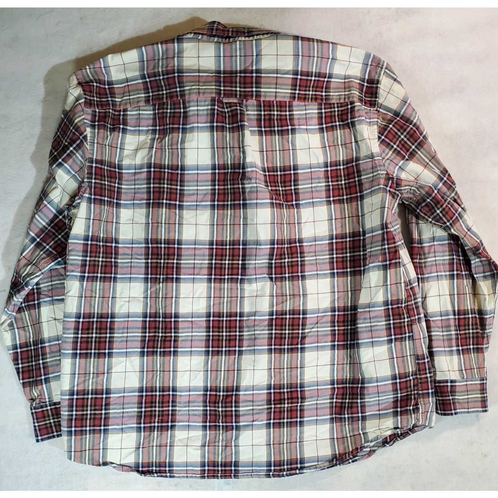 Orvis VINTAGE ORVIS Signature COTTON BLEND BUTTON UP SHIRT Mens 2XL Red/White Plaid Size US XXL / EU 58 / 5 - 5 Thumbnail