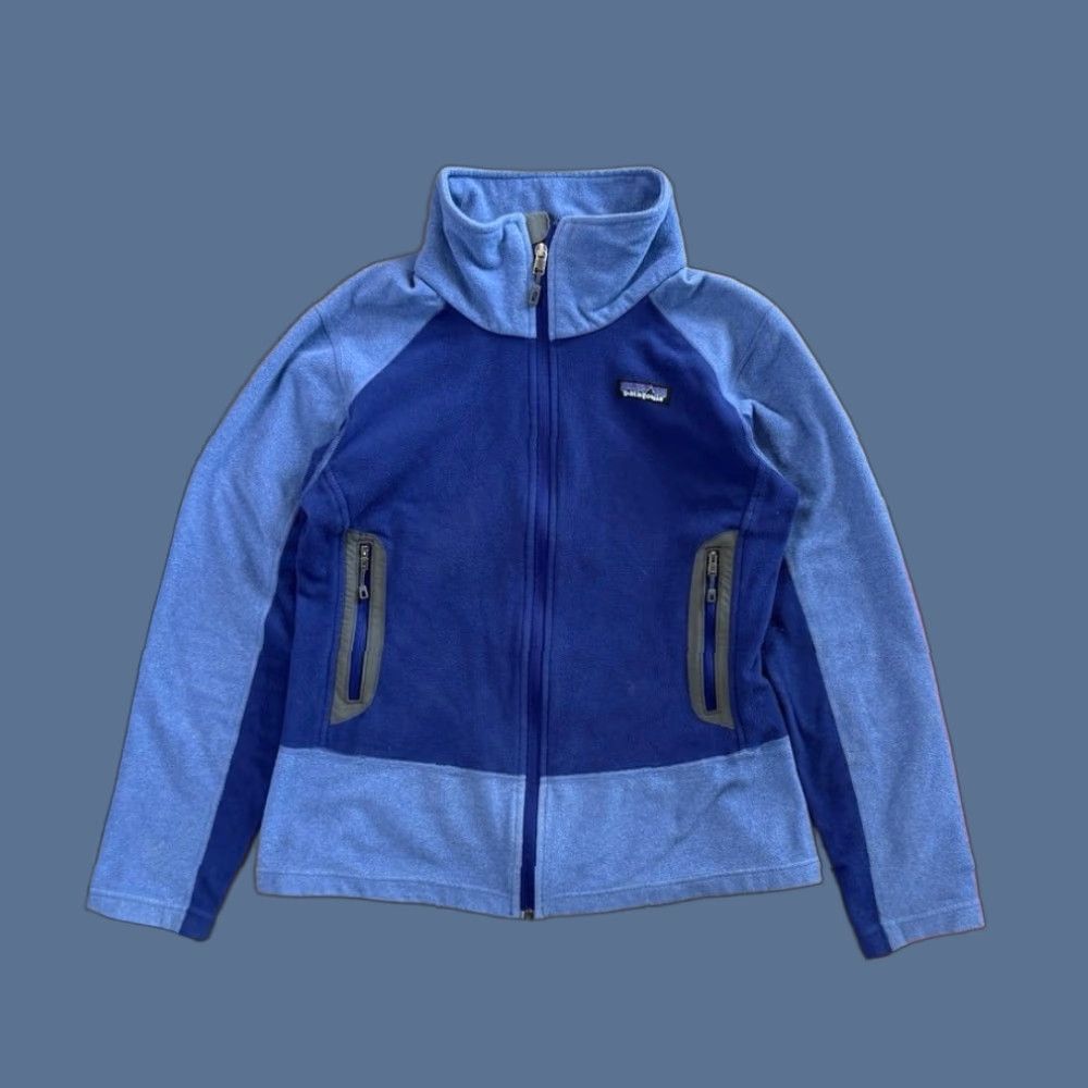 Patagonia VINTAGE Woman’s Patagonia Full Zip Fleece Jacket Purple M Regular Size M / US 6-8 / IT 42-44 - 1 Thumbnail