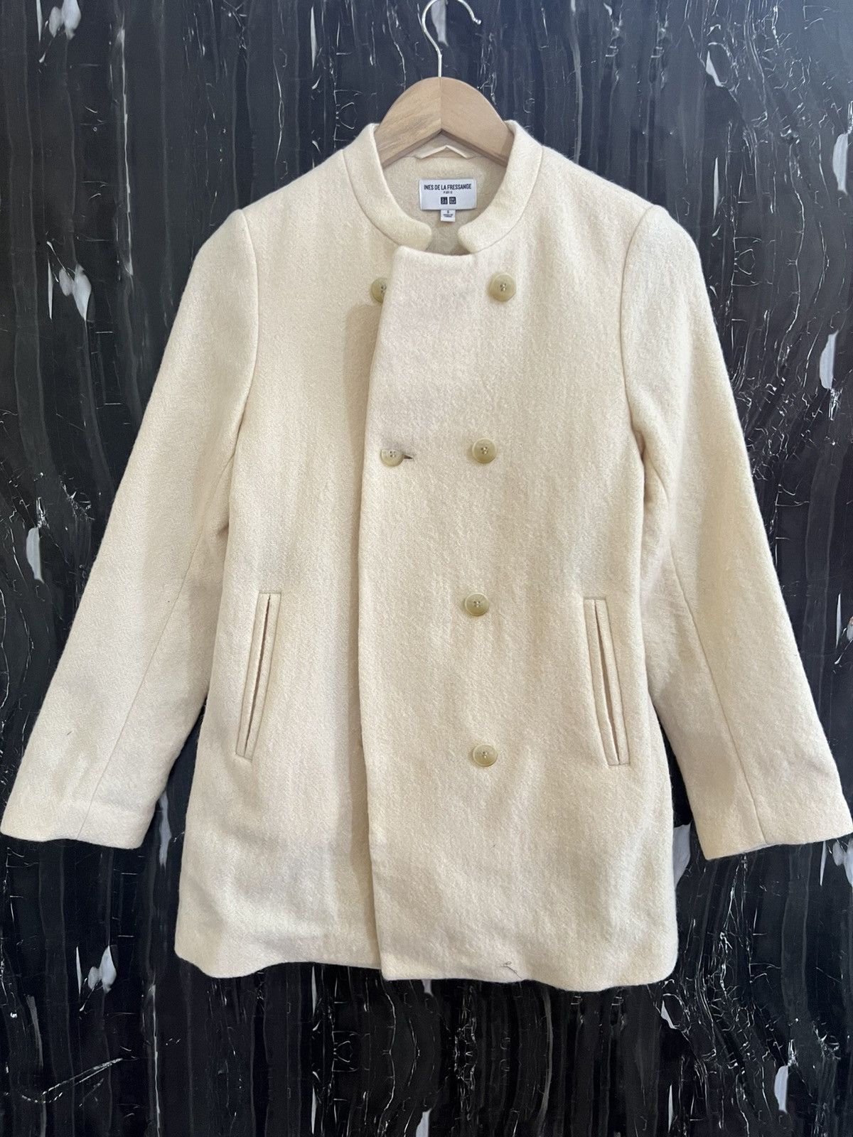 Japanese Brand INES DE LA FRESSUNGE UNIQLO COAT Size US S / EU 44-46 / 1 - 1 Thumbnail