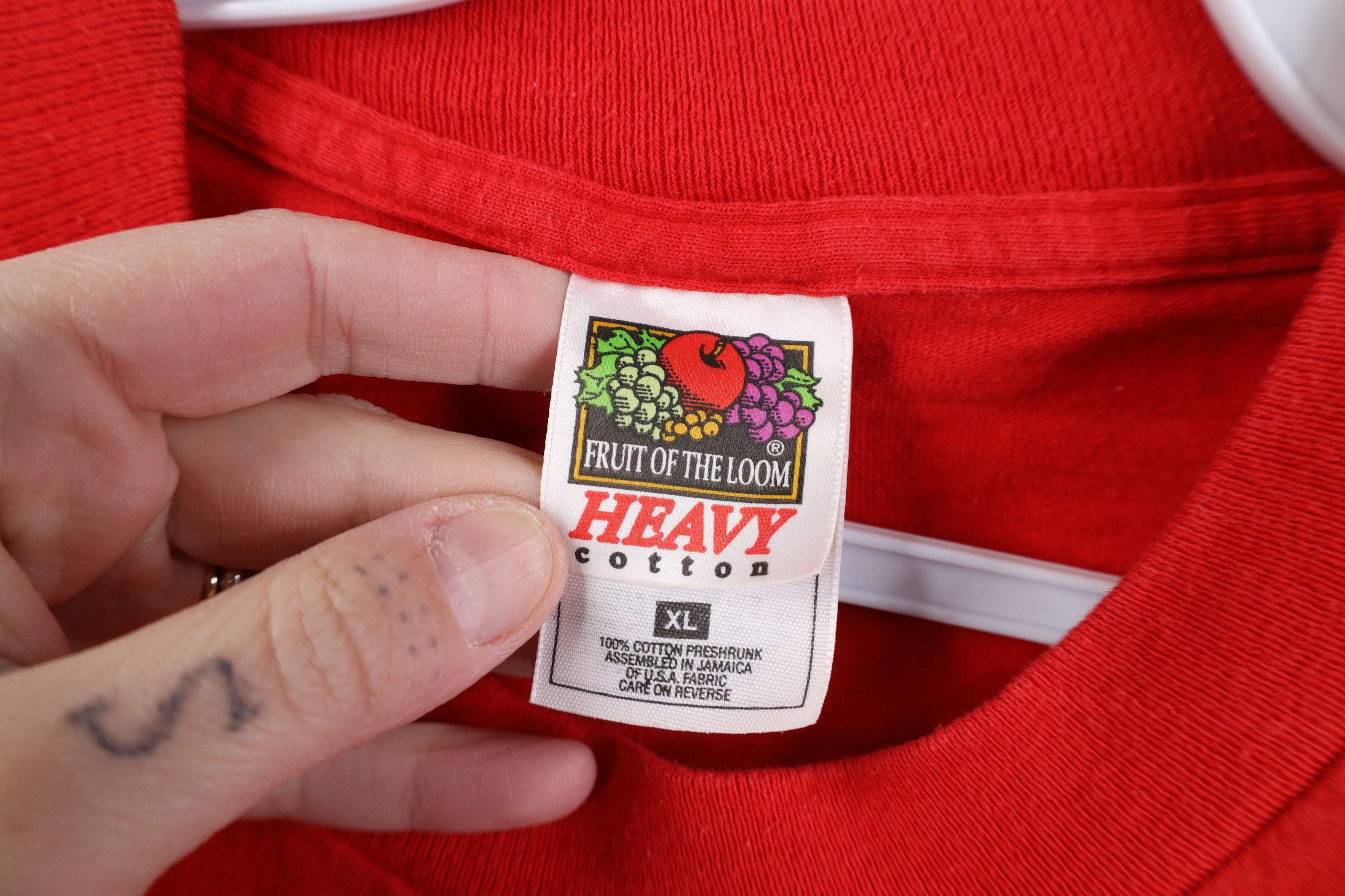 Vintage Vintage 90s Friday Looniest Nights Target Store T-Shirt Red Size XL / US 12-14 / IT 48-50 - 11 Thumbnail