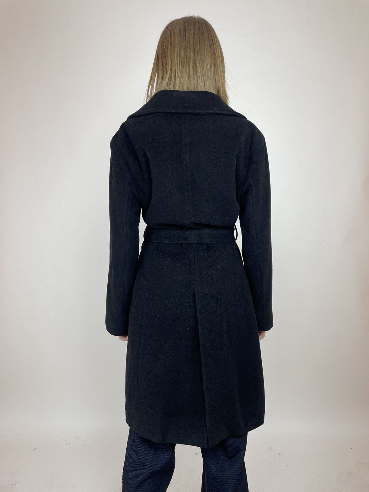 Cinzia Rocca CINZIA ROCCA Wool/Cashmere Belted coat Womens size US 10 Size L / US 10 / IT 46 - 5 Thumbnail