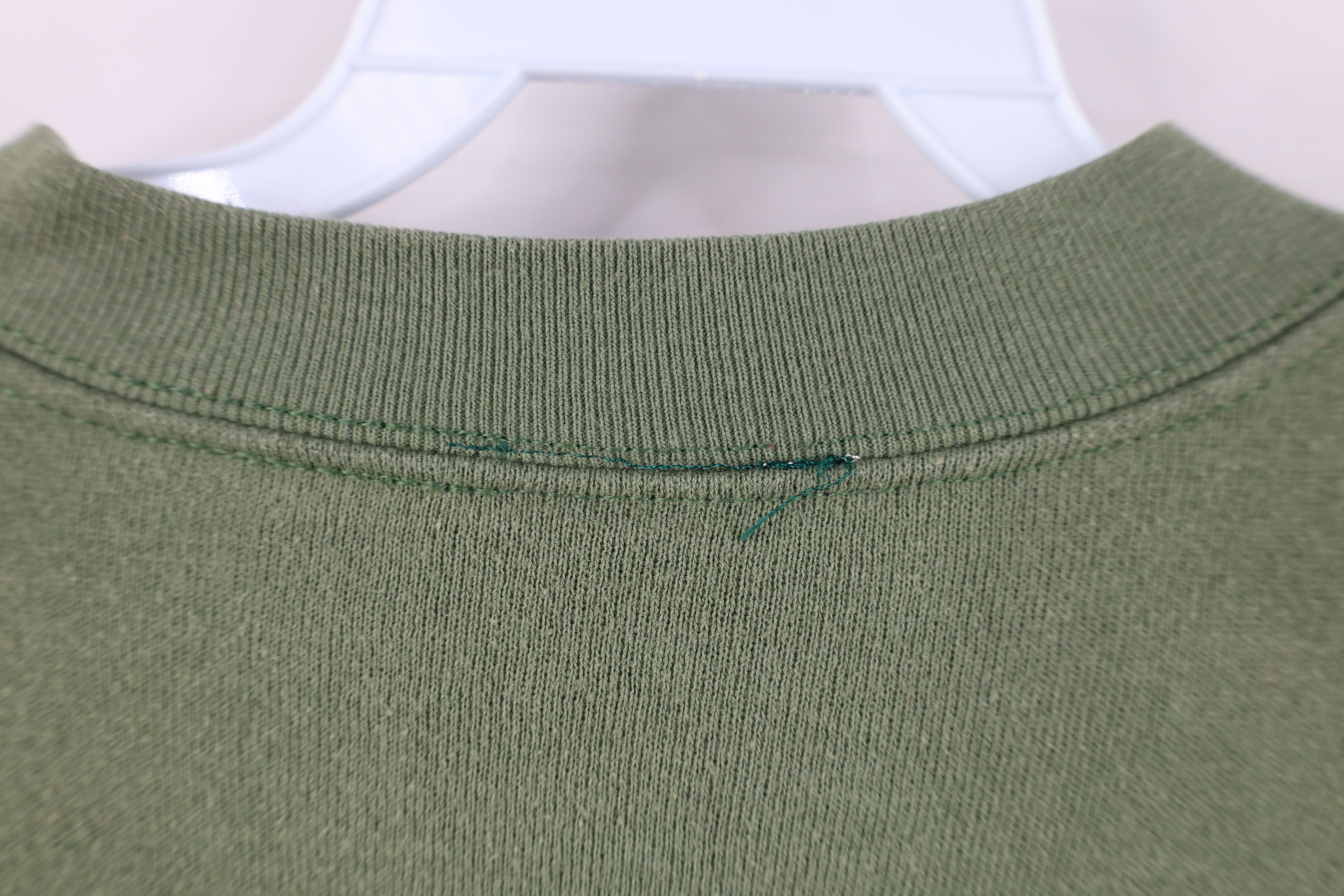 Vintage Vintage 90s Streetwear Nature Butterfly Sweatshirt Green USA Size M / US 6-8 / IT 42-44 - 11 Thumbnail