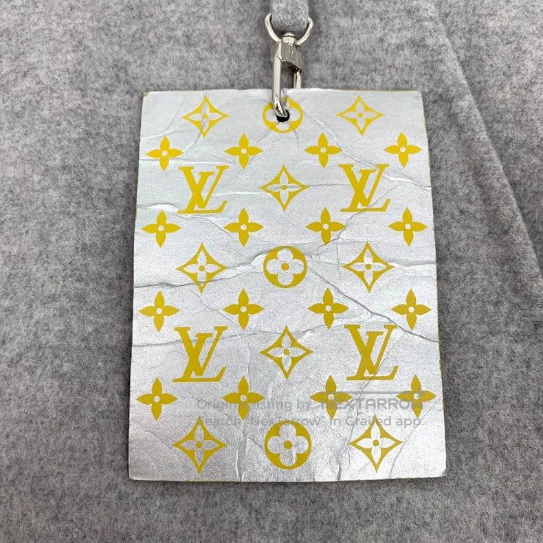 Louis Vuitton Louis Vuitton Grey tag sheet wool hooded long sleeve sweat Size US L / EU 52-54 / 3 - 5 Thumbnail