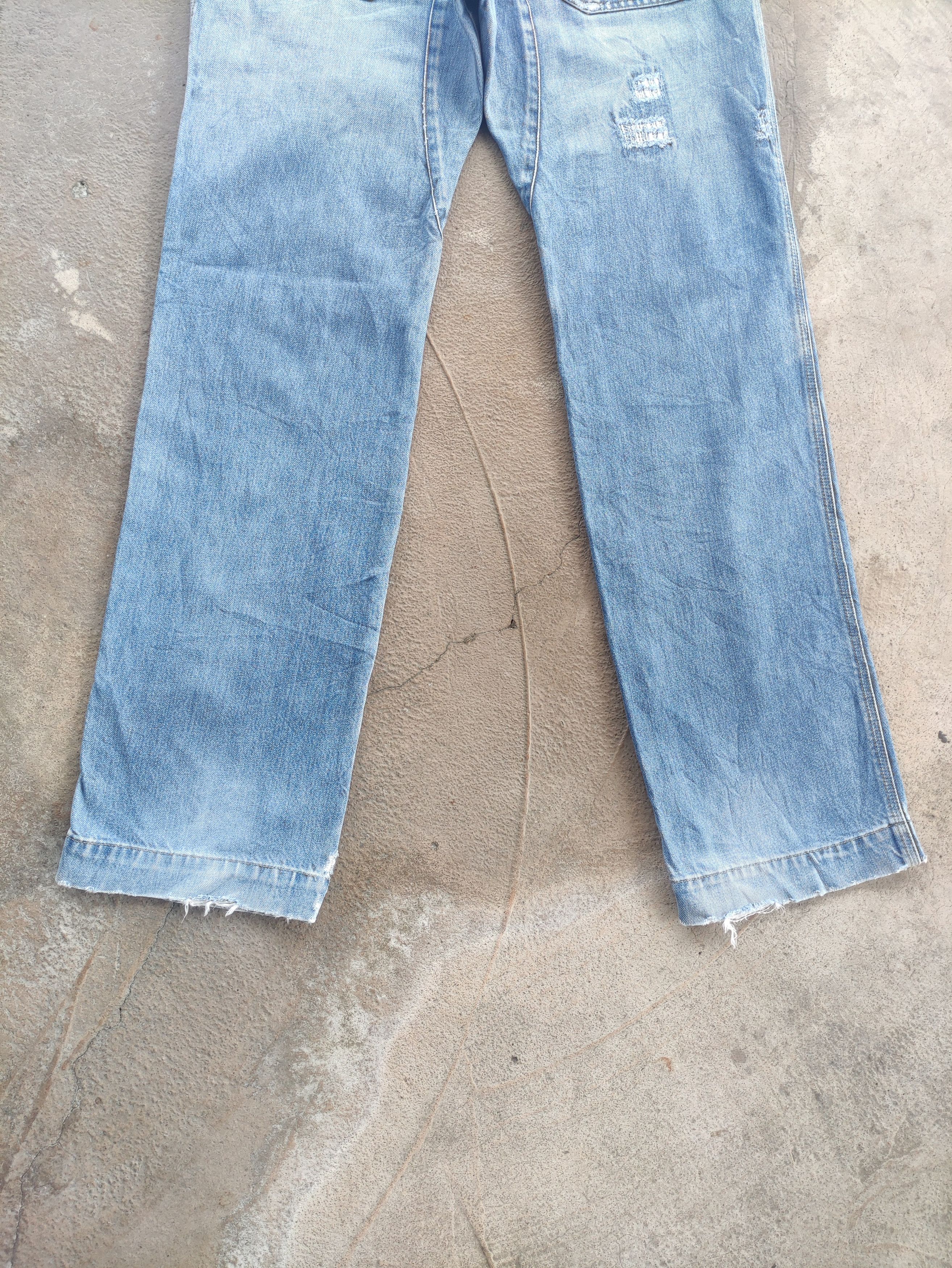 Diesel Vintage Diesel Button Jean Baggy Distressed Faded Denim Size US 36 / EU 52 - 12 Thumbnail