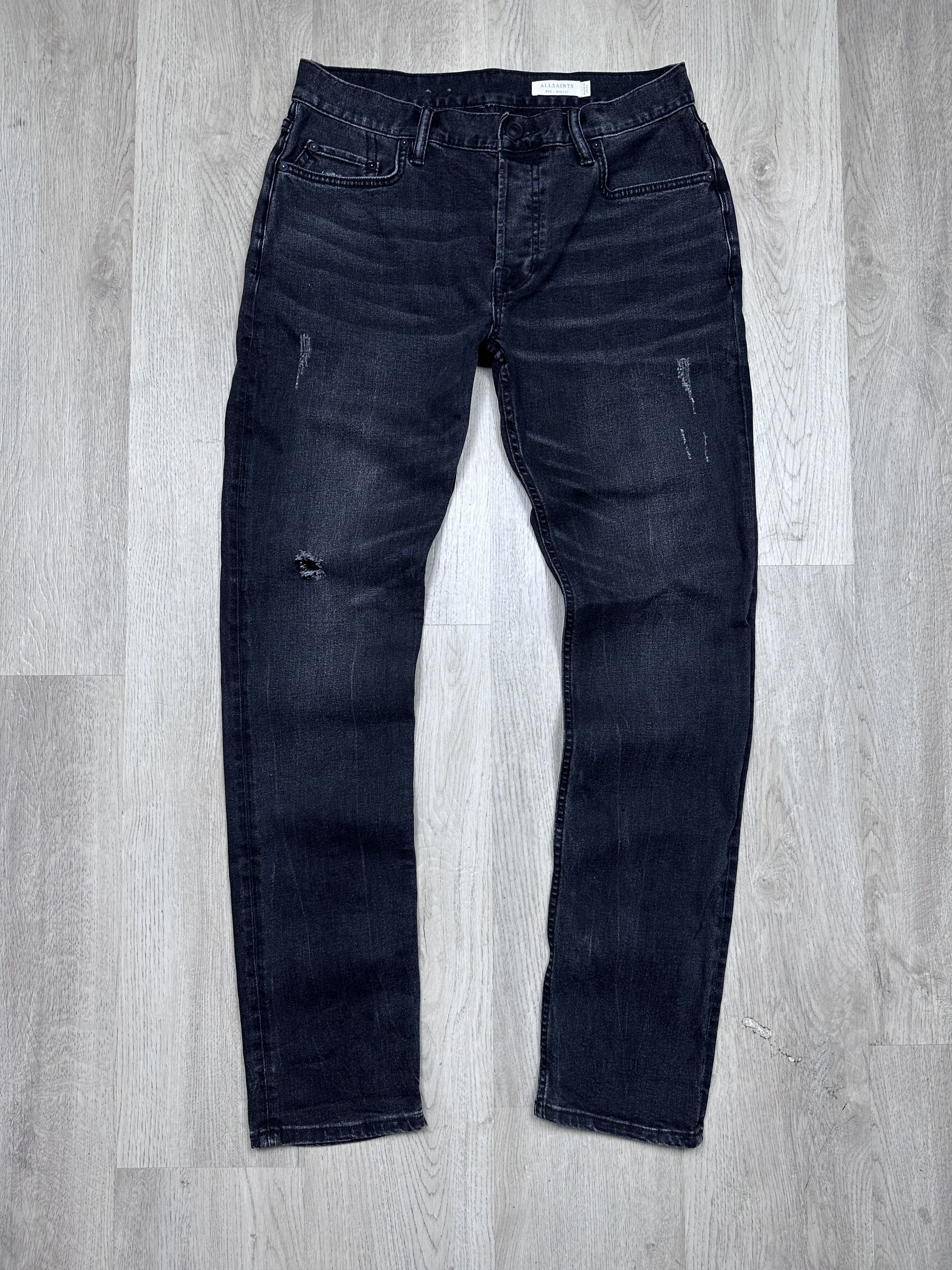 Allsaints Allsaints Rex Mens Denim Pants Jeans Size US 30 / EU 46 - 1 Thumbnail