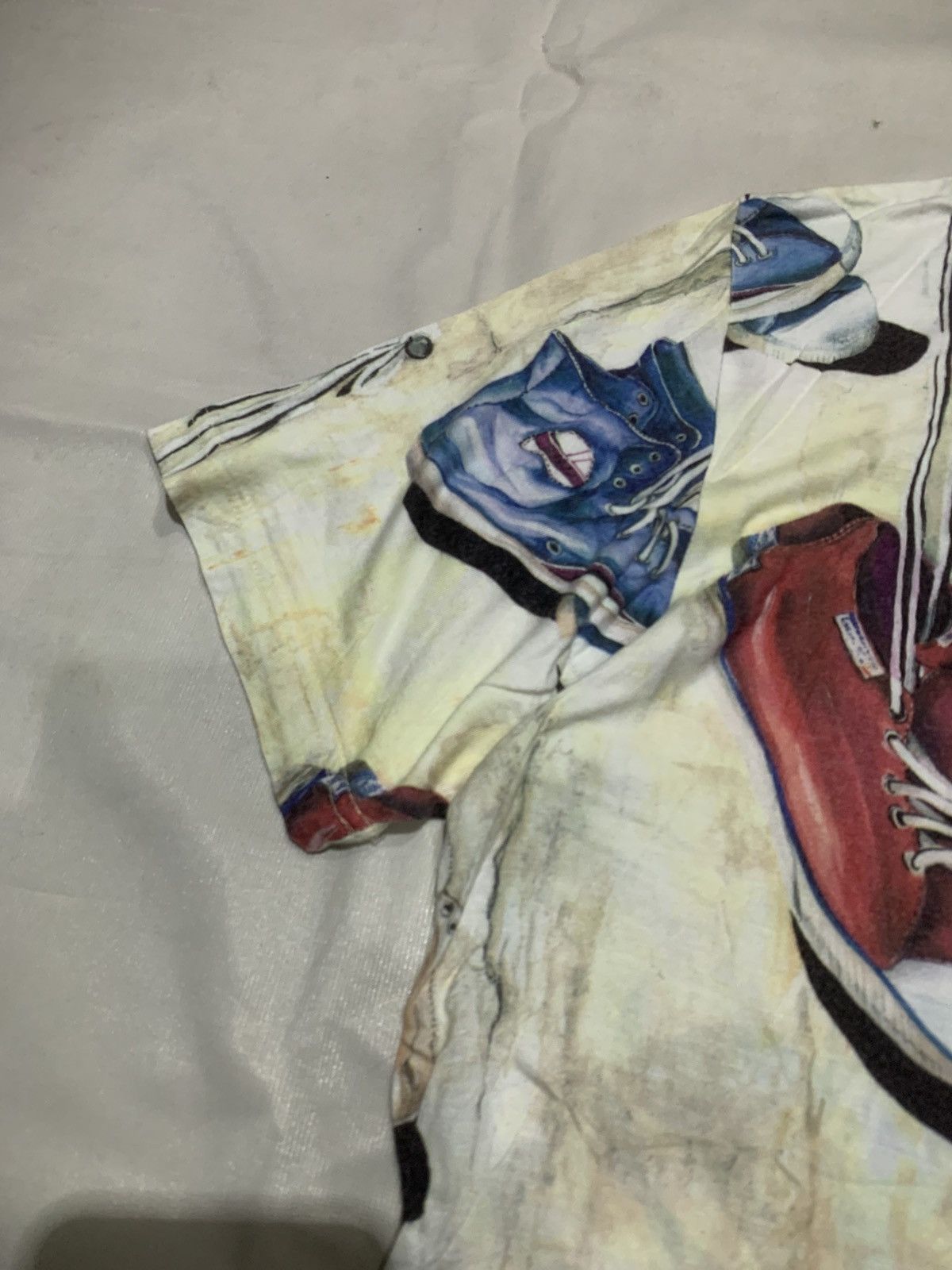 Hysteric Glamour × Supreme Laura Giacone AOP Vintage Shoes Style Tee Size US L / EU 52-54 / 3 - 4 Thumbnail