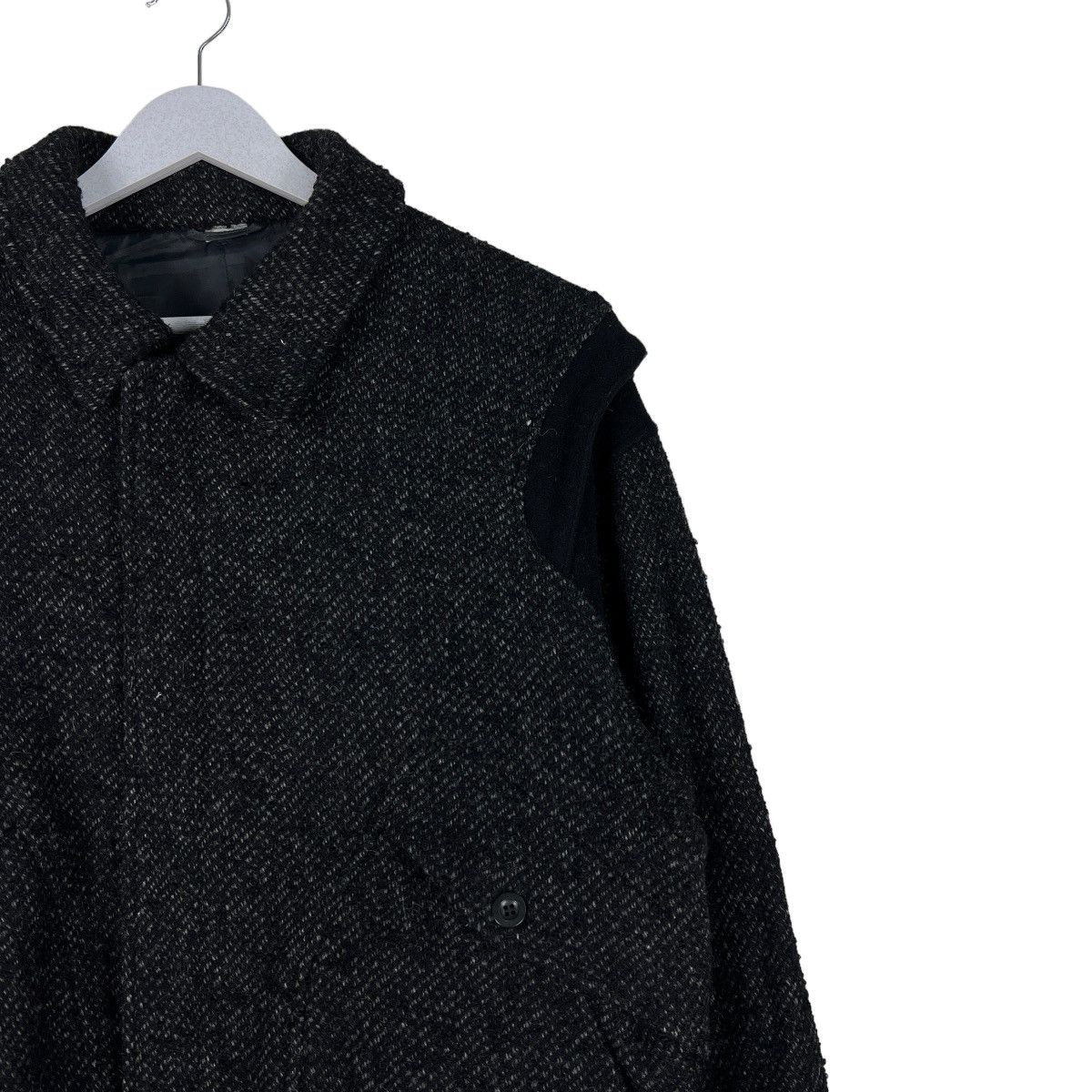 Issey Miyake 🔥 ISSEY MIYAKE DURBAN WOOL BOMBER JACKET Size US M / EU 48-50 / 2 - 6 Thumbnail