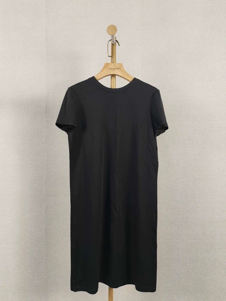 Chanel Short Sleeve Dress with CC Button - dmc